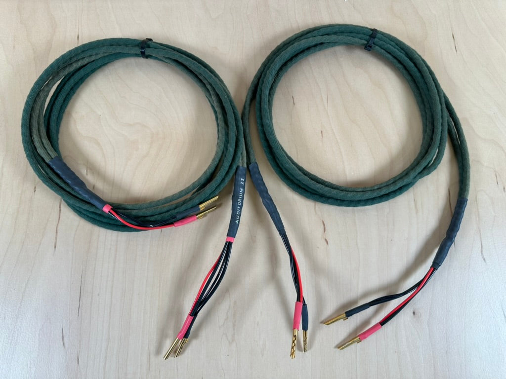 Auditorium 23 A23 Speaker Cables 2.5 Meters