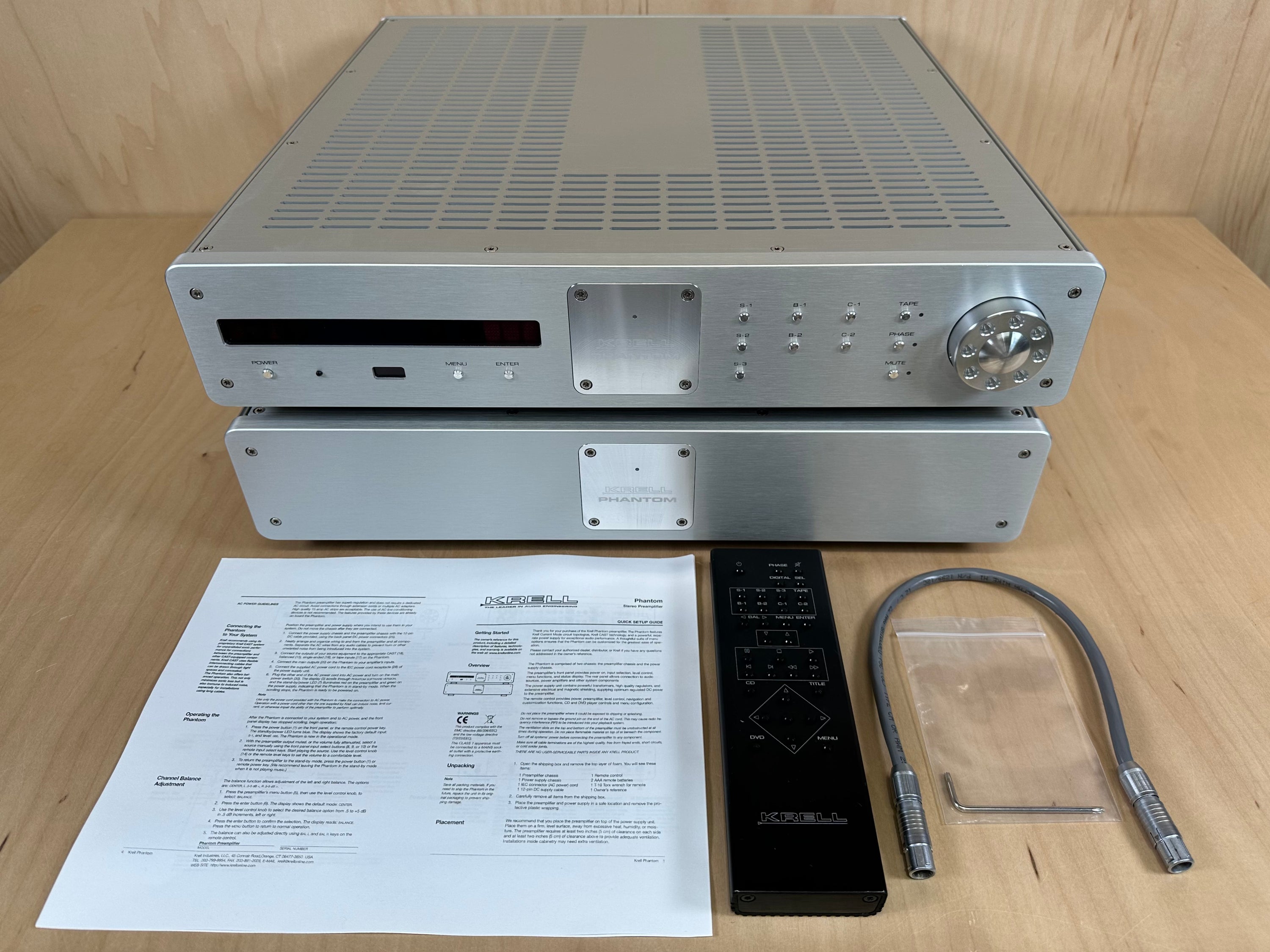 Krell Phantom Preamplifier w/Remote