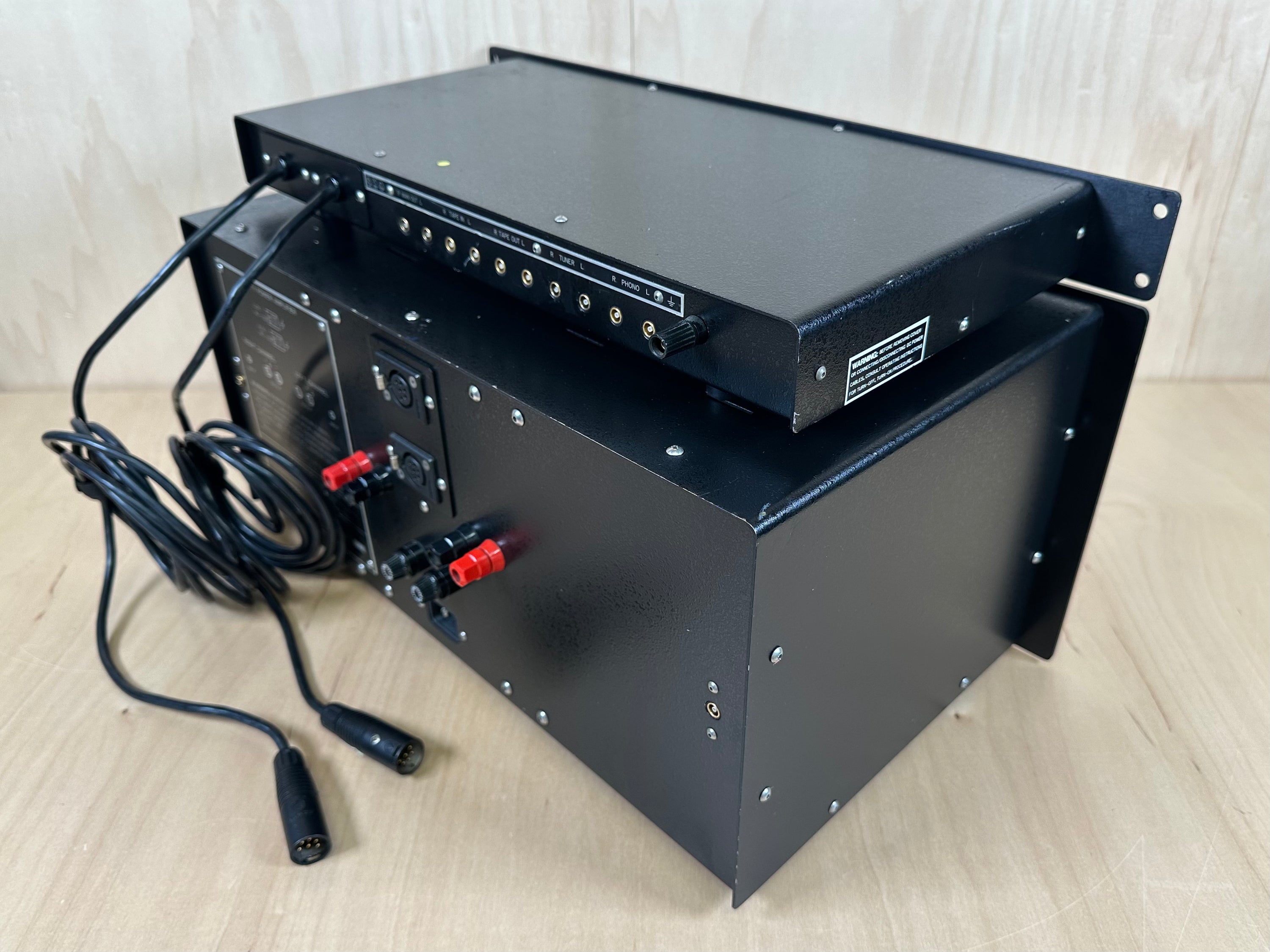 Mark Levinson ML-12A Preamp And ML-11 Power Amp READ