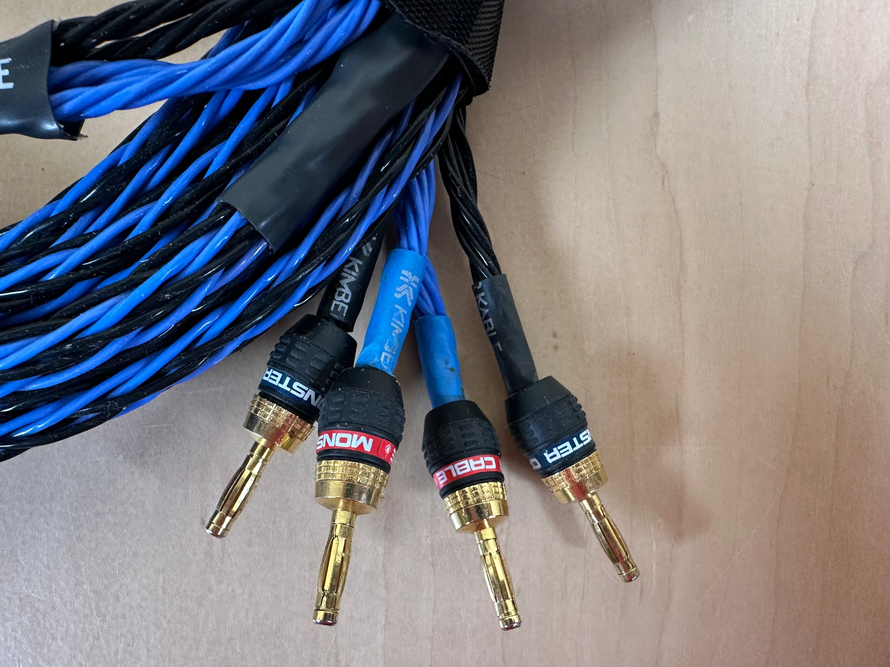 Kimber Kable 8TC BiWire Speaker Cables 8' (8'6")