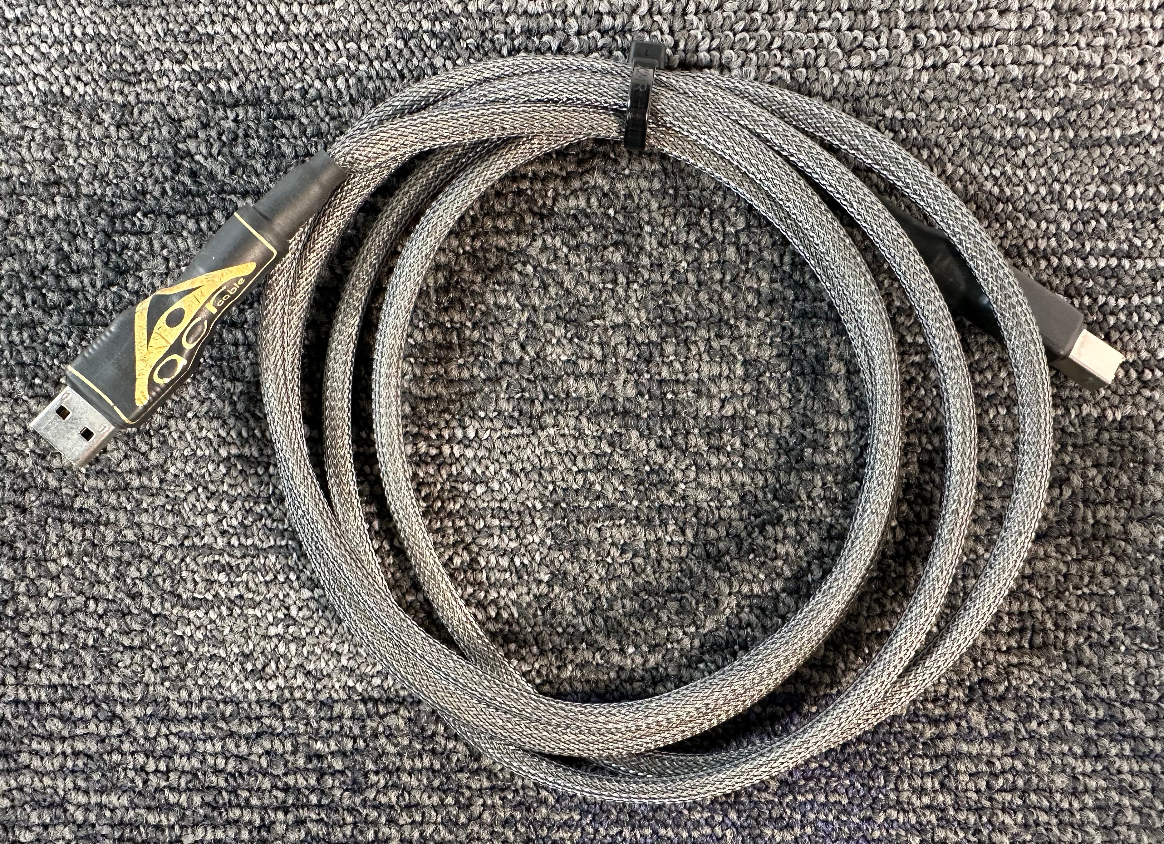 ACR Silver Reference USB Cable 2 Meters  			