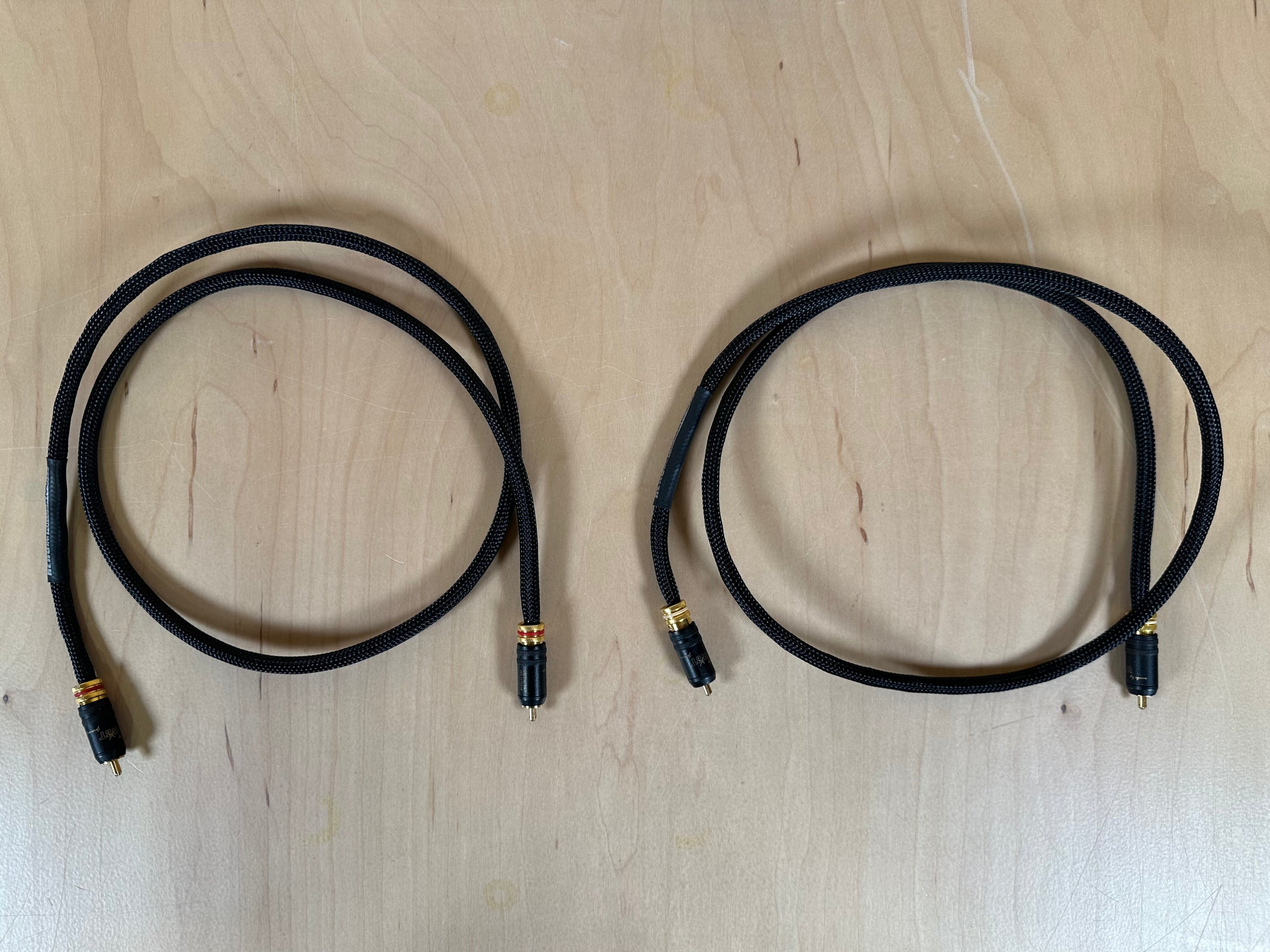 Kimber Kable HERO RCA Interconnects w/WBT-0147 plugs 1 meter PAIR