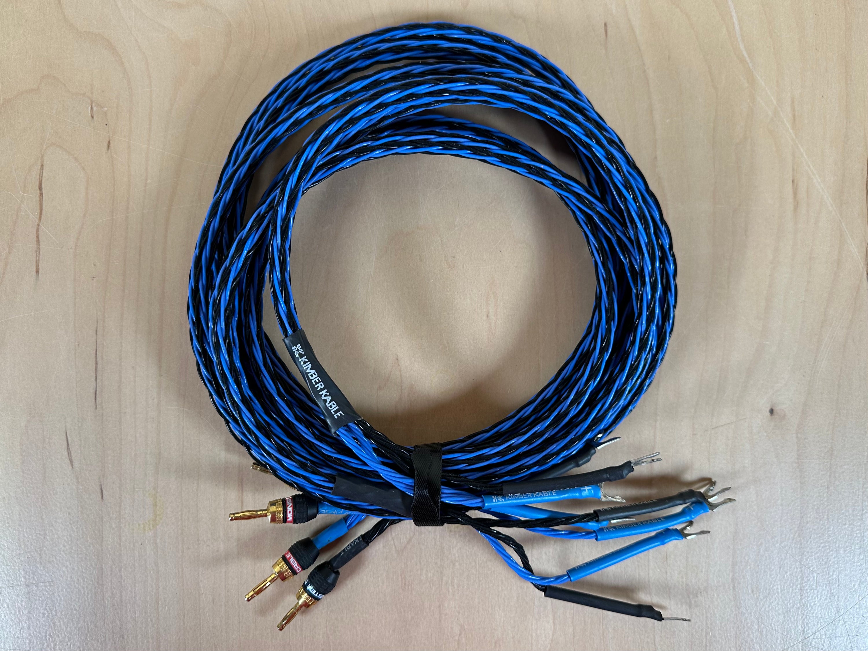 Kimber Kable 8TC BiWire Speaker Cables 8' (8'6")