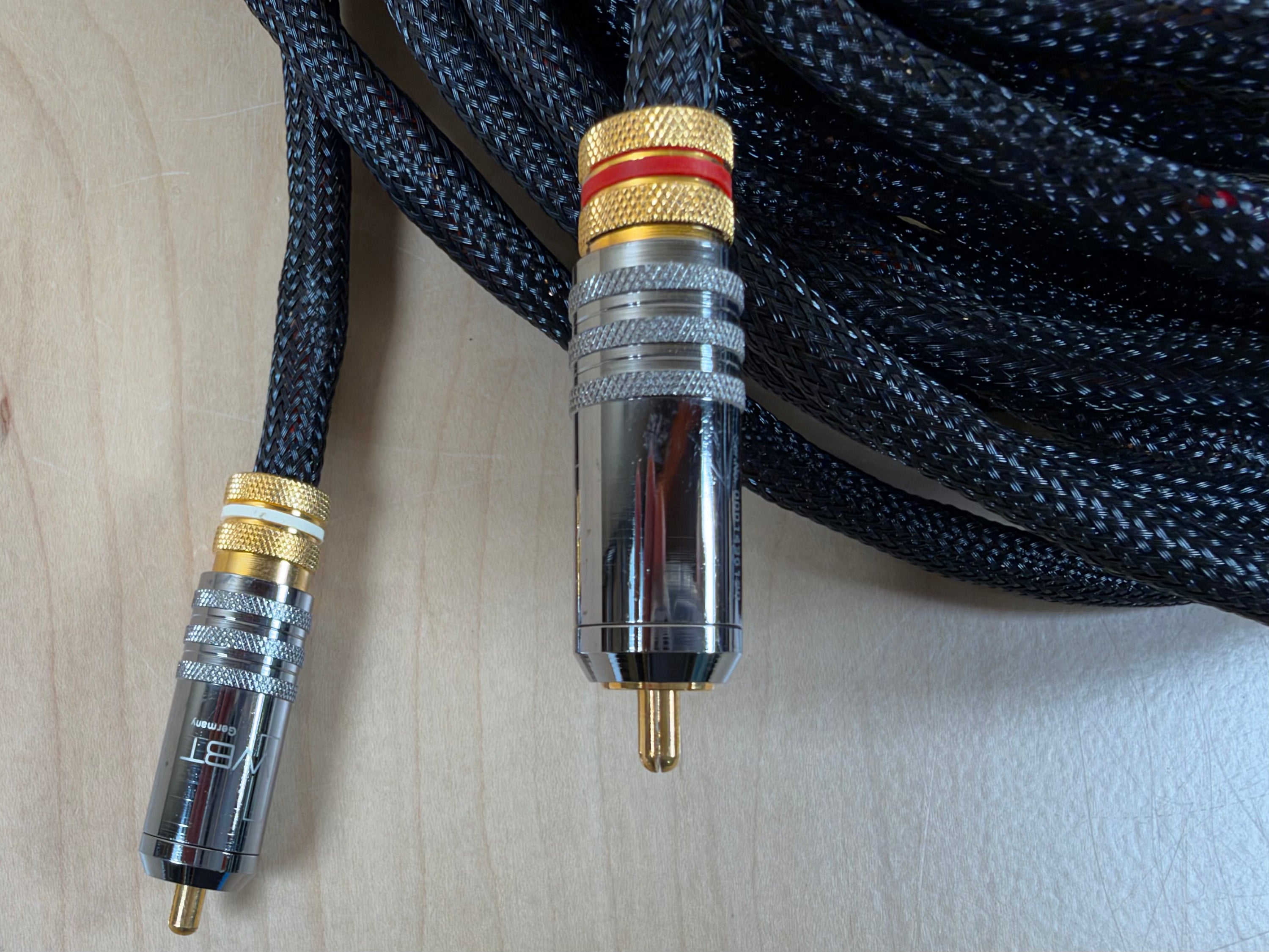 Kimber Kable Hero RCA Interconnects 7 Meter Pair w/WBT-0108 Fittings