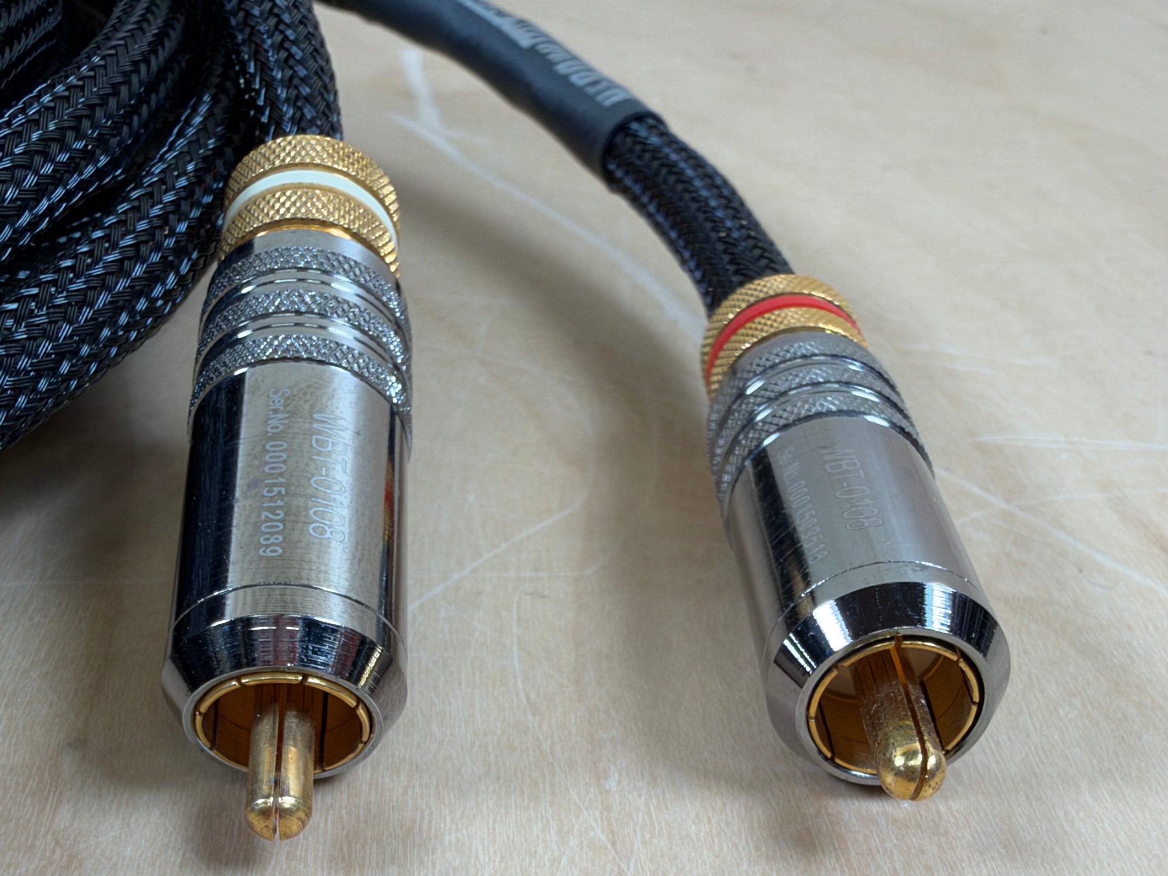 Kimber Kable Hero RCA Interconnects 6 Meter Pair w/WBT-0108 Fittings