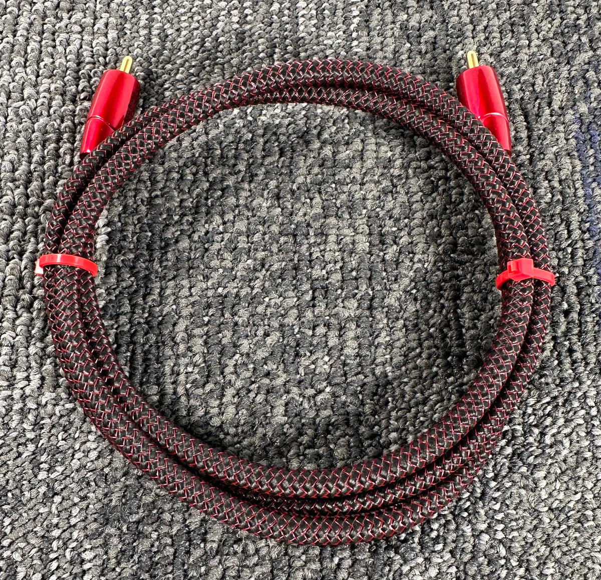 AudioQuest Red River Cavo Audio RCA 1m – Nero – Alta Fedeltà