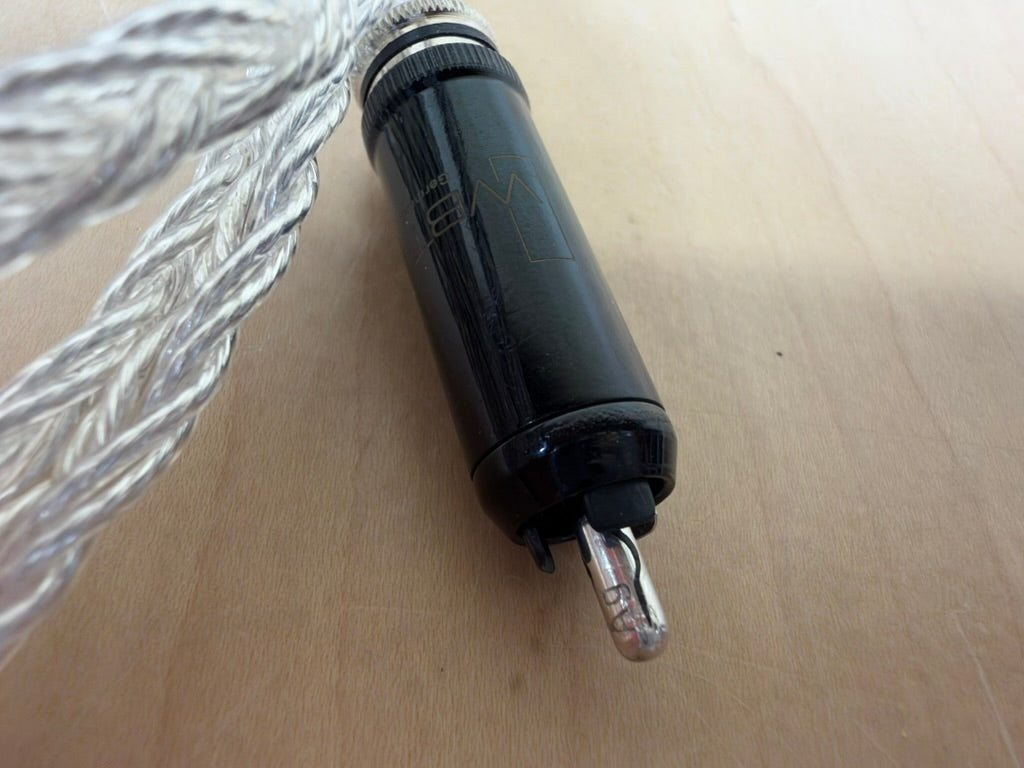 Kimber Kable TGDL 2 Meter RCA Digital/Analog Interconnect WBT-0102 Ag fittings (single cable)