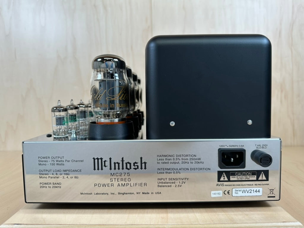 Mcintosh MC275 MKV Tube Amplifier