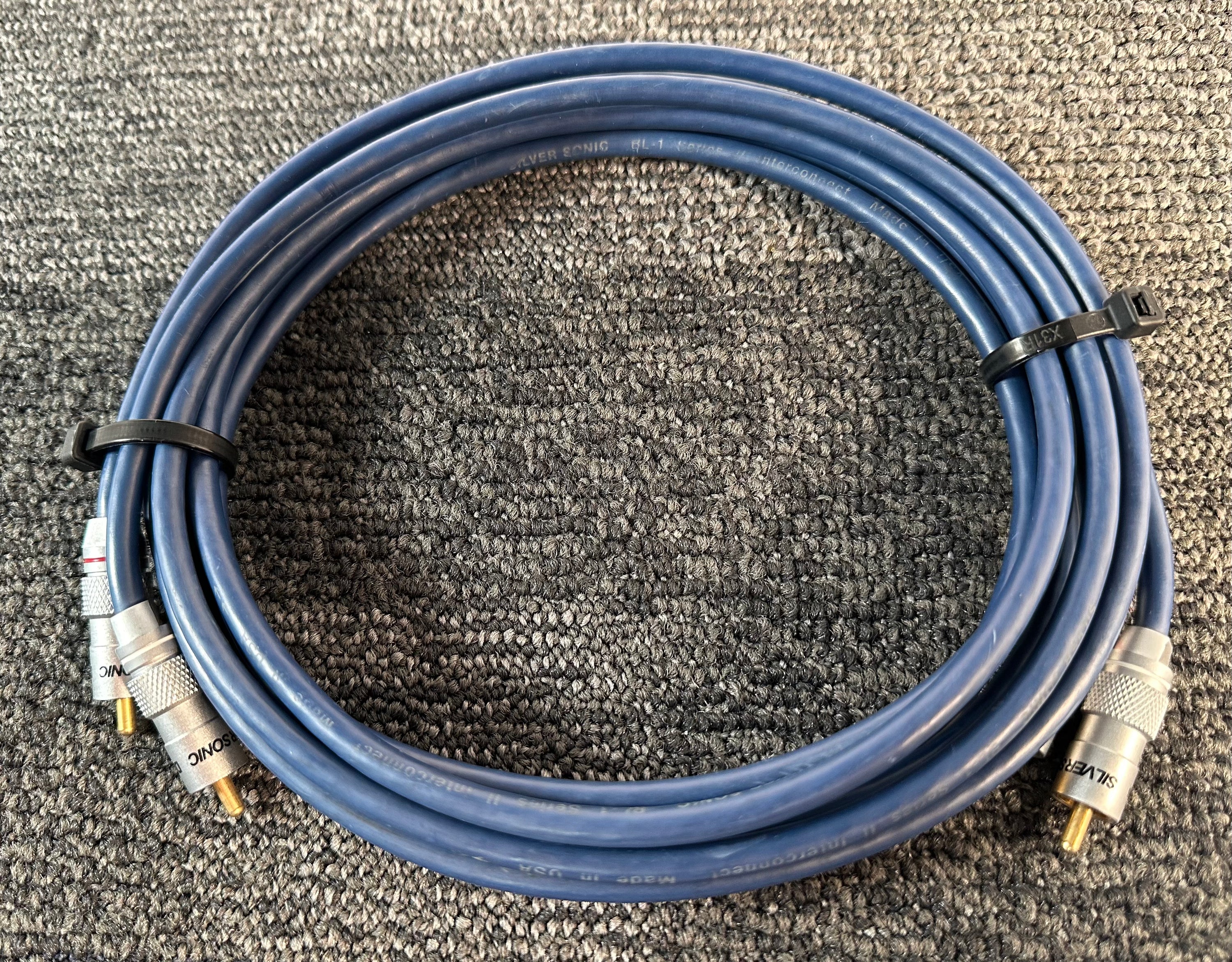 DH Labs Silver Sonic BL-1 Series II RCA Interconnects 1.5 Meters