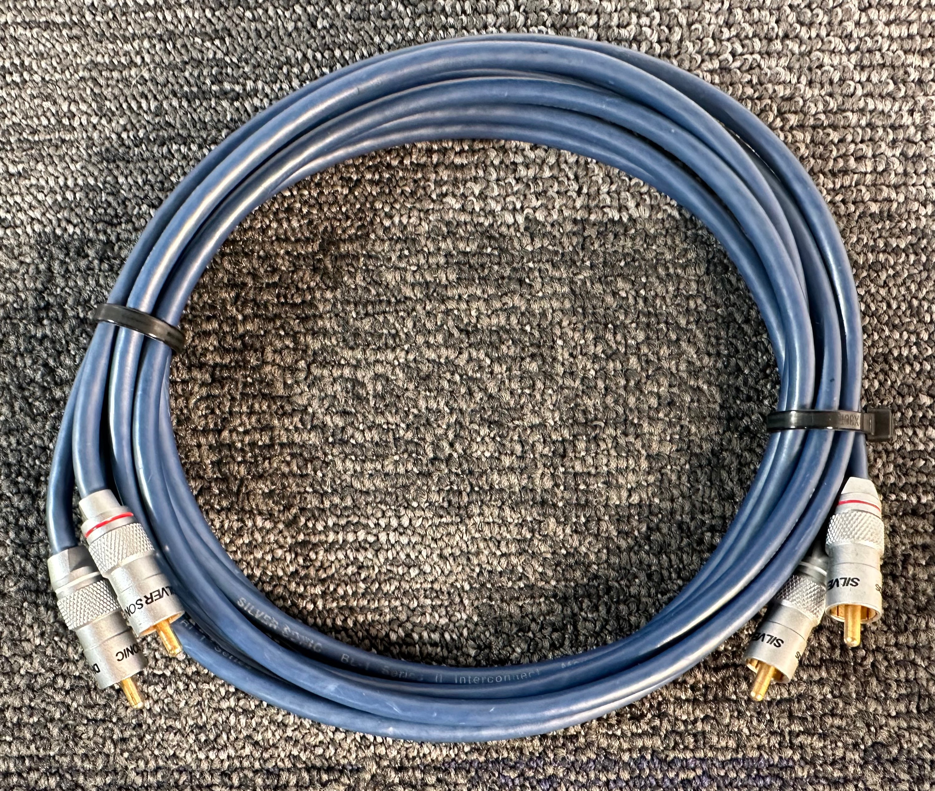 DH Labs Silver Sonic BL-1 Series II RCA Interconnects 1.5 Meters