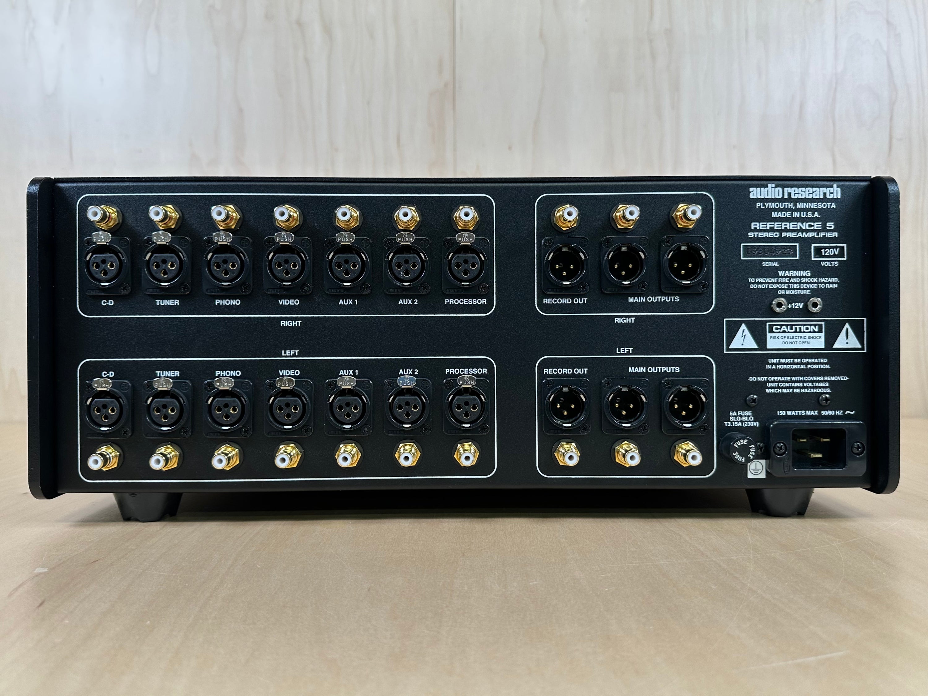 Audio Research Reference 5 Preamplifier