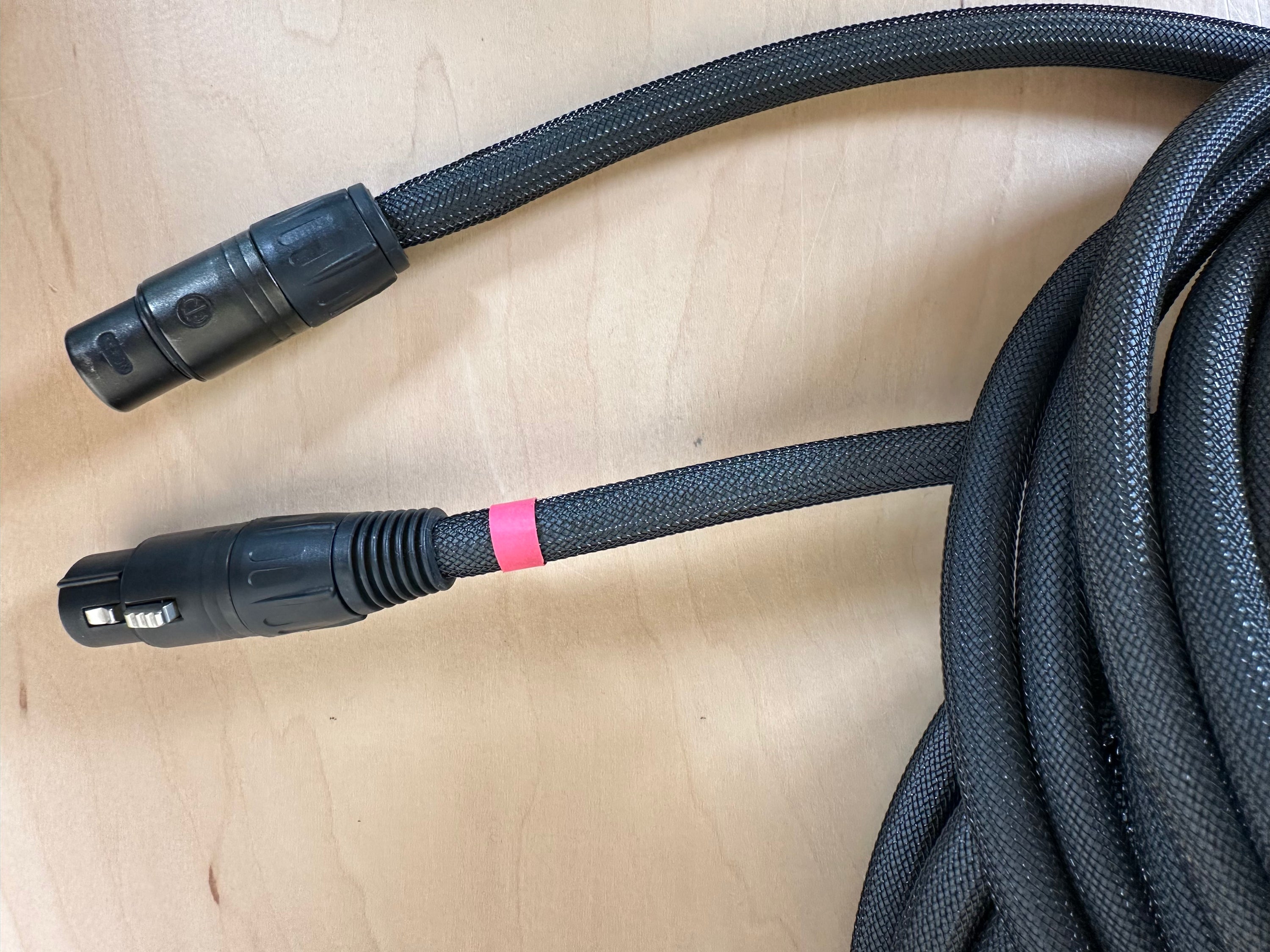 Transparent Audio Musiclink Reference Balanced XLR 6 meter Interconnects