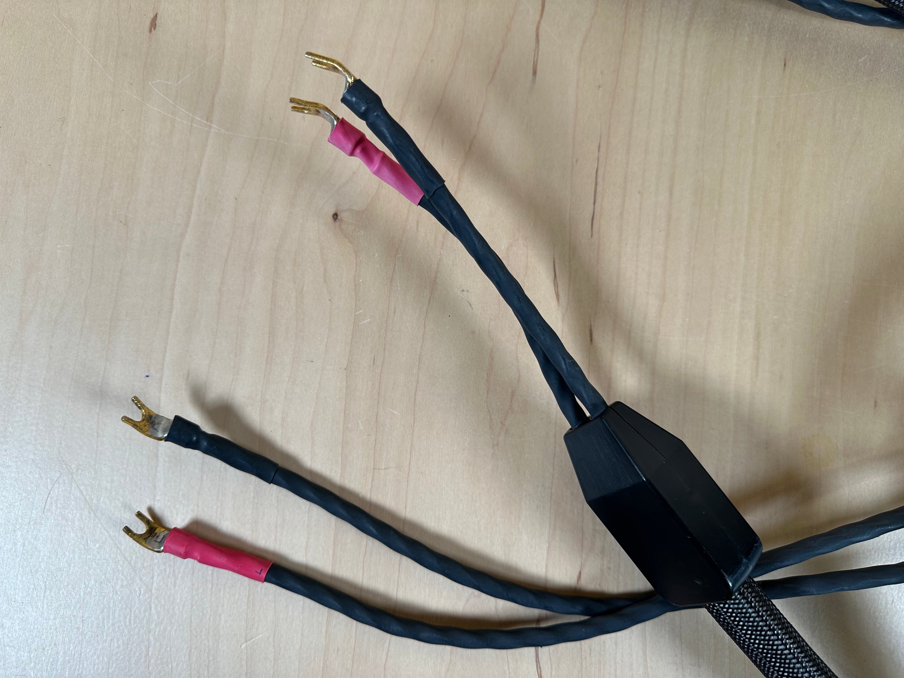 Transparent Audio Musicwave Super 8' Speaker Cables w/Spade Connectors