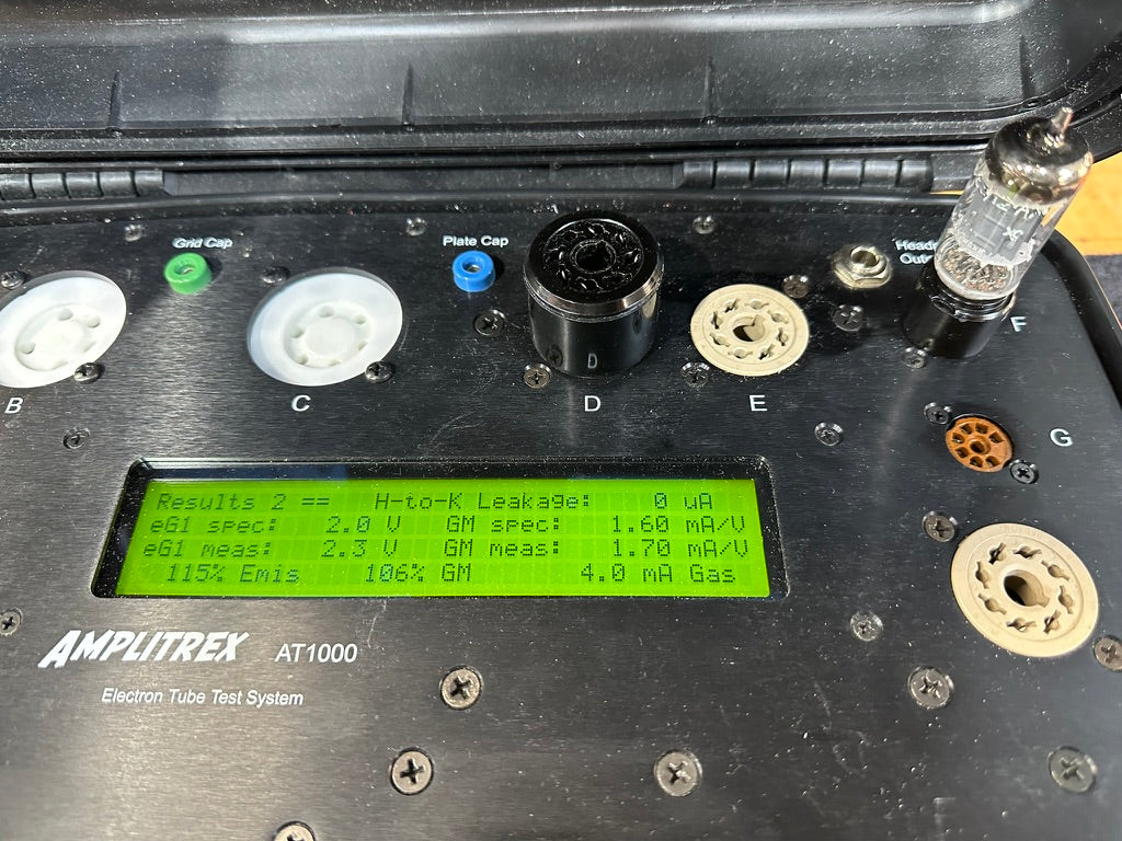 Telefunken ECC 83/12AX7 Tubes Ribbed Plate X 4 Made In West Germany