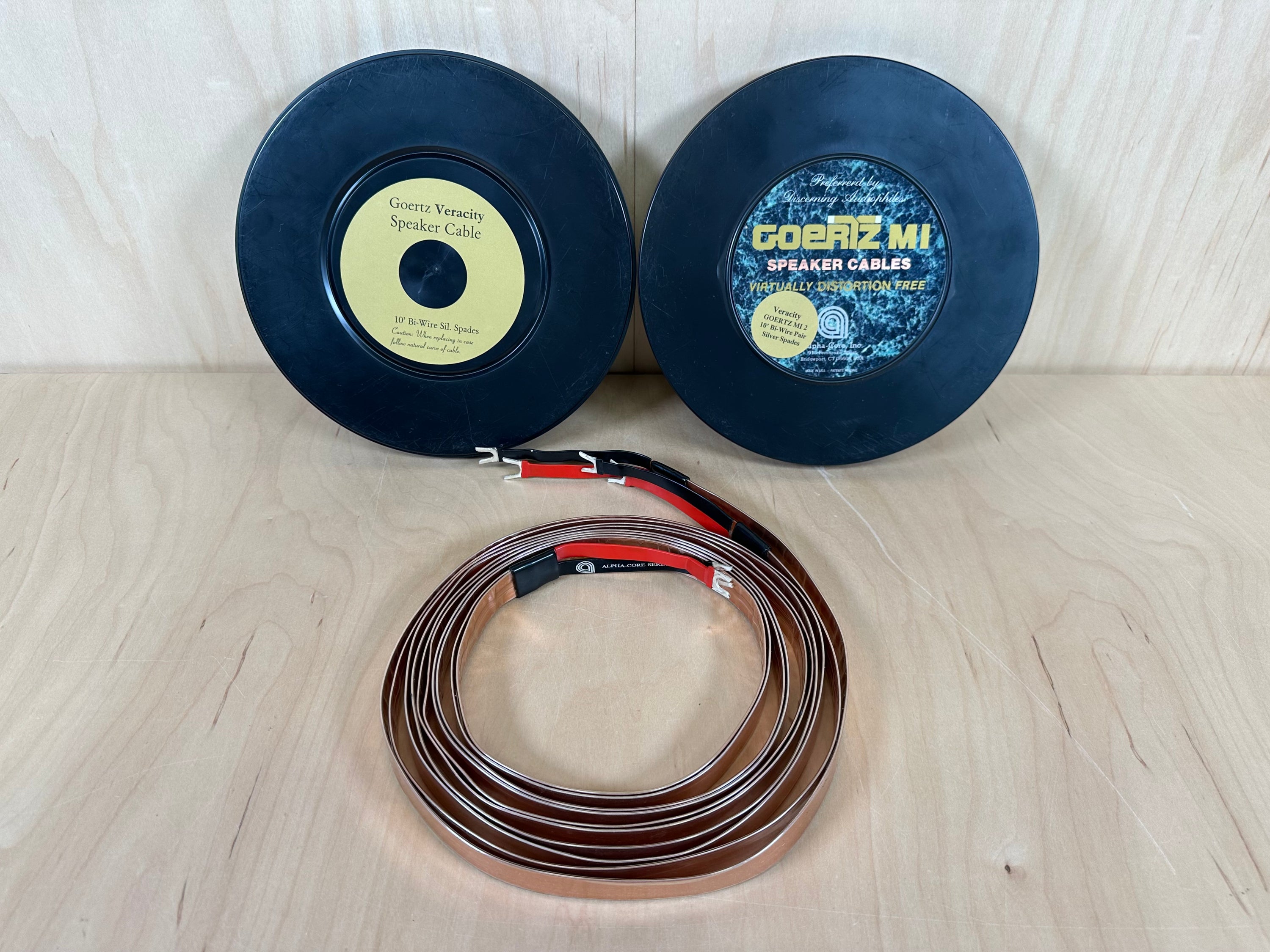 mi.2 Alpha Core Goertz MI 2 Veracity Biwire Speaker Cable 10' Single w