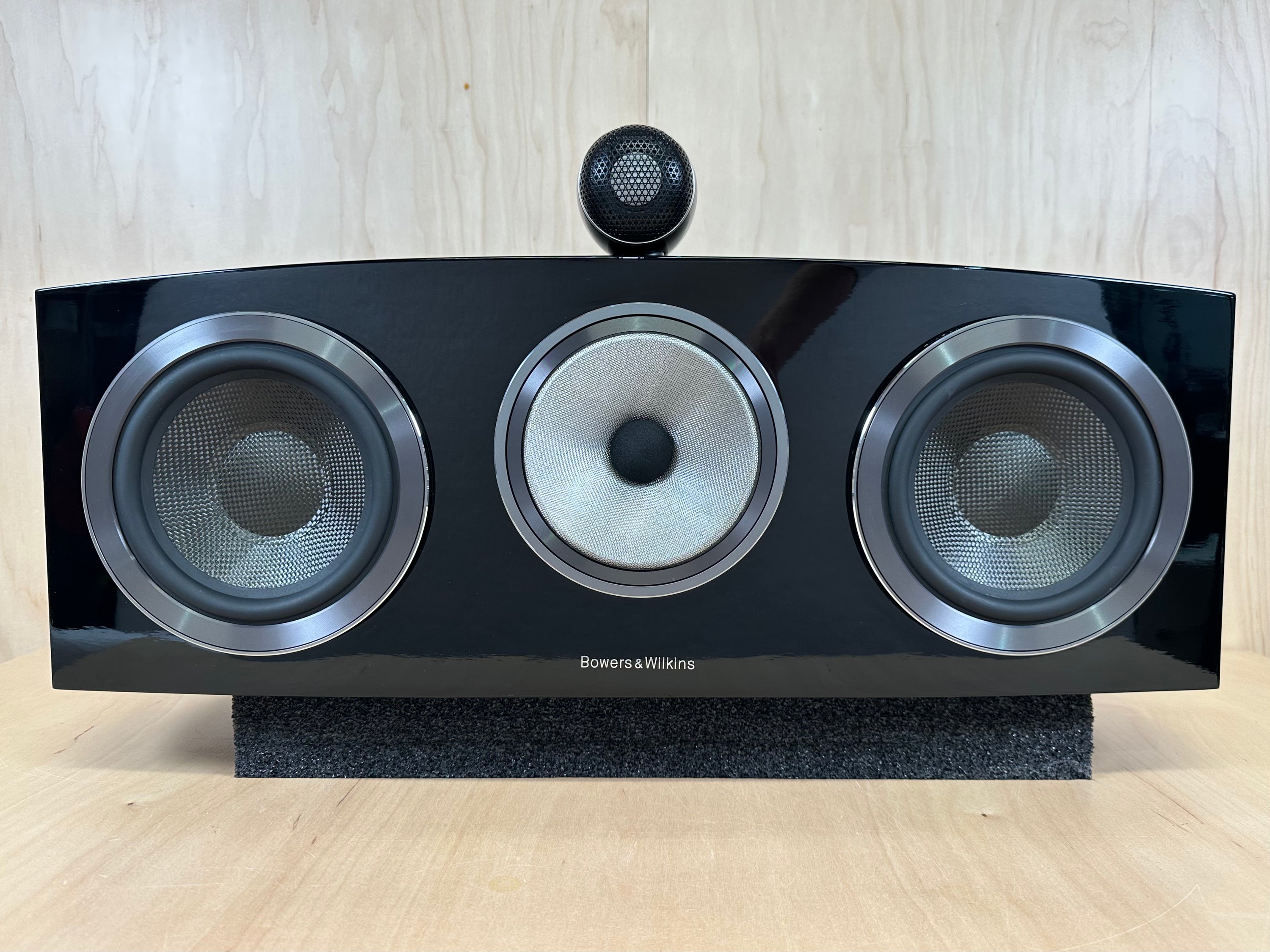 B&W HTM2D3 Diamond Center Channel Speaker Gloss Black