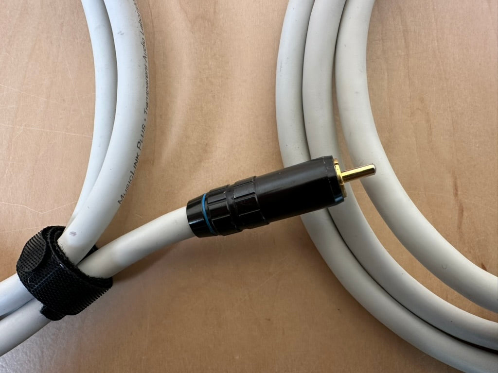 Transparent MusicLink Plus RCA Interconnects 1.5 meters