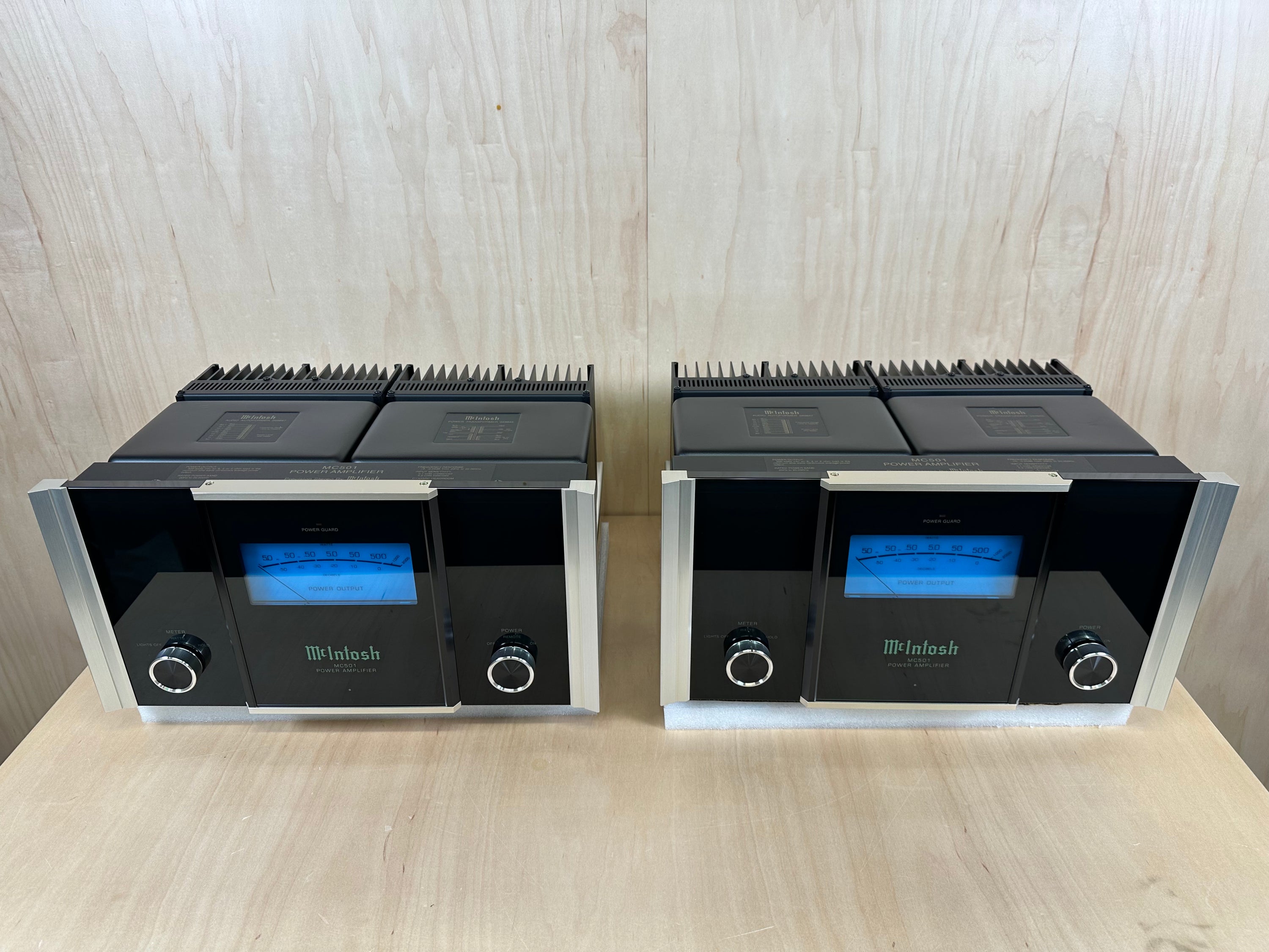 McIntosh MC501 Power Amplifiers (pair)