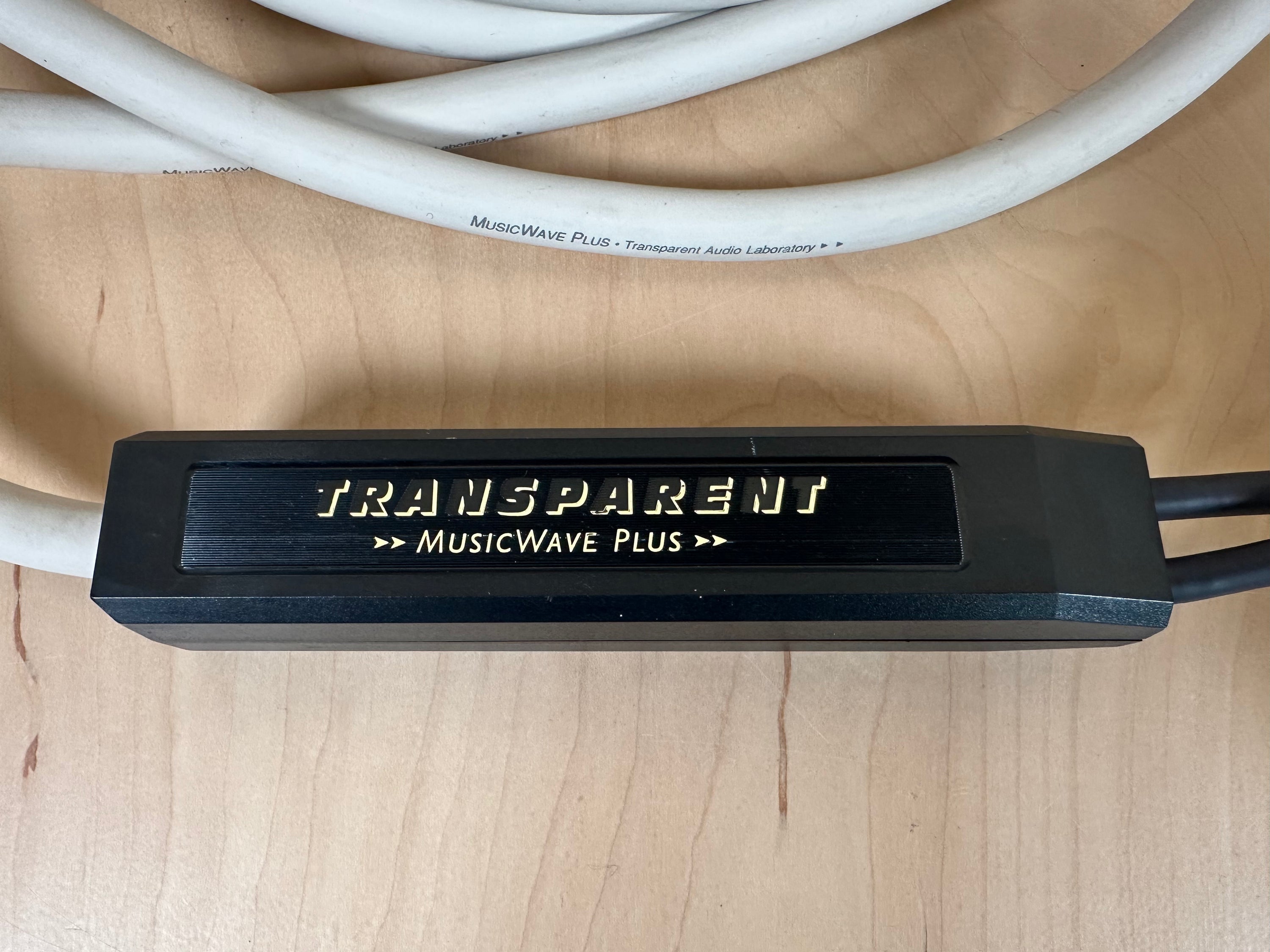 Transparent Audio Musicwave Plus 25' Speaker Cables w/Spade Connectors