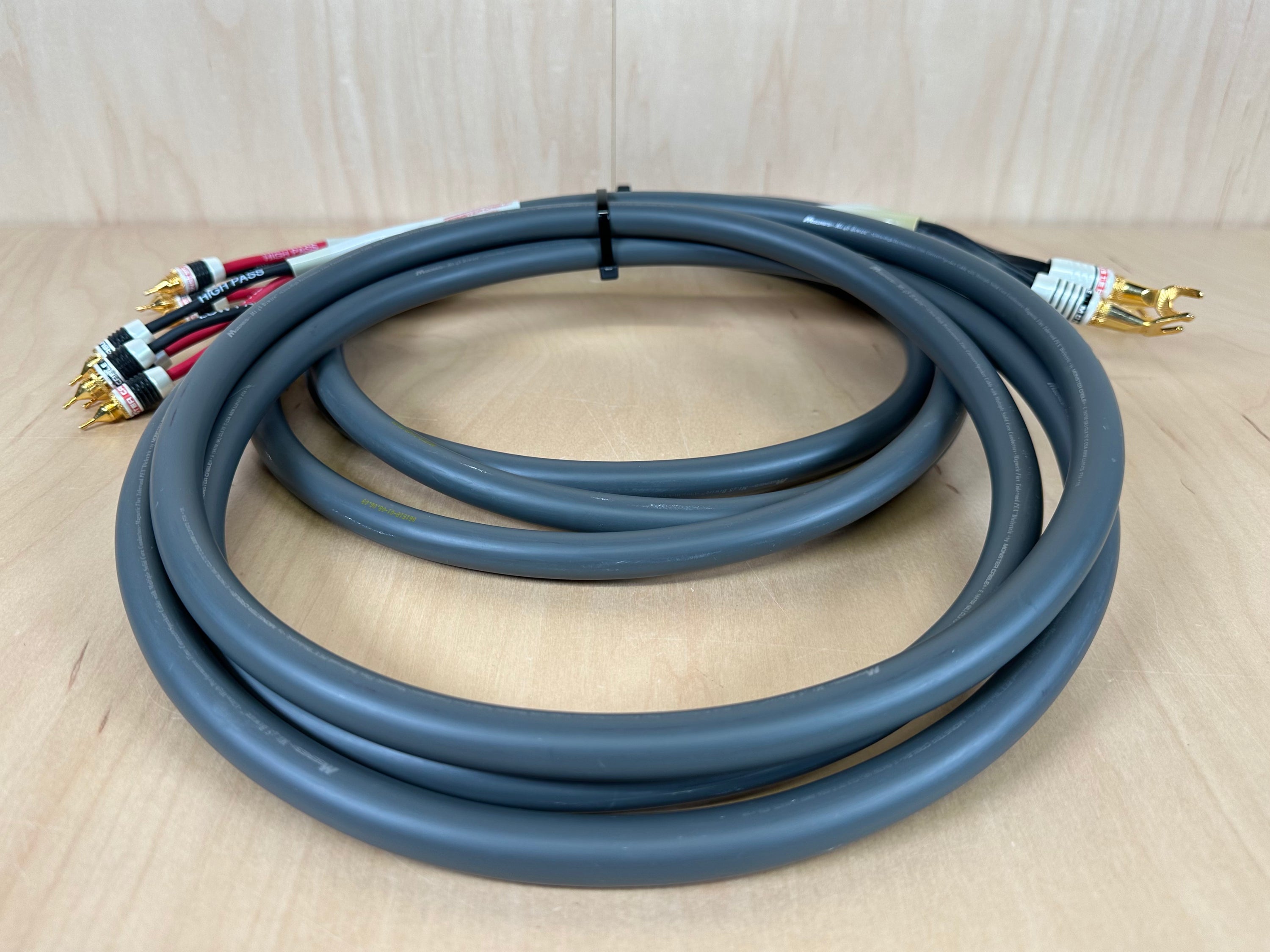 Monster Cable M Series M1.4S Biwire 10' Speaker Cables