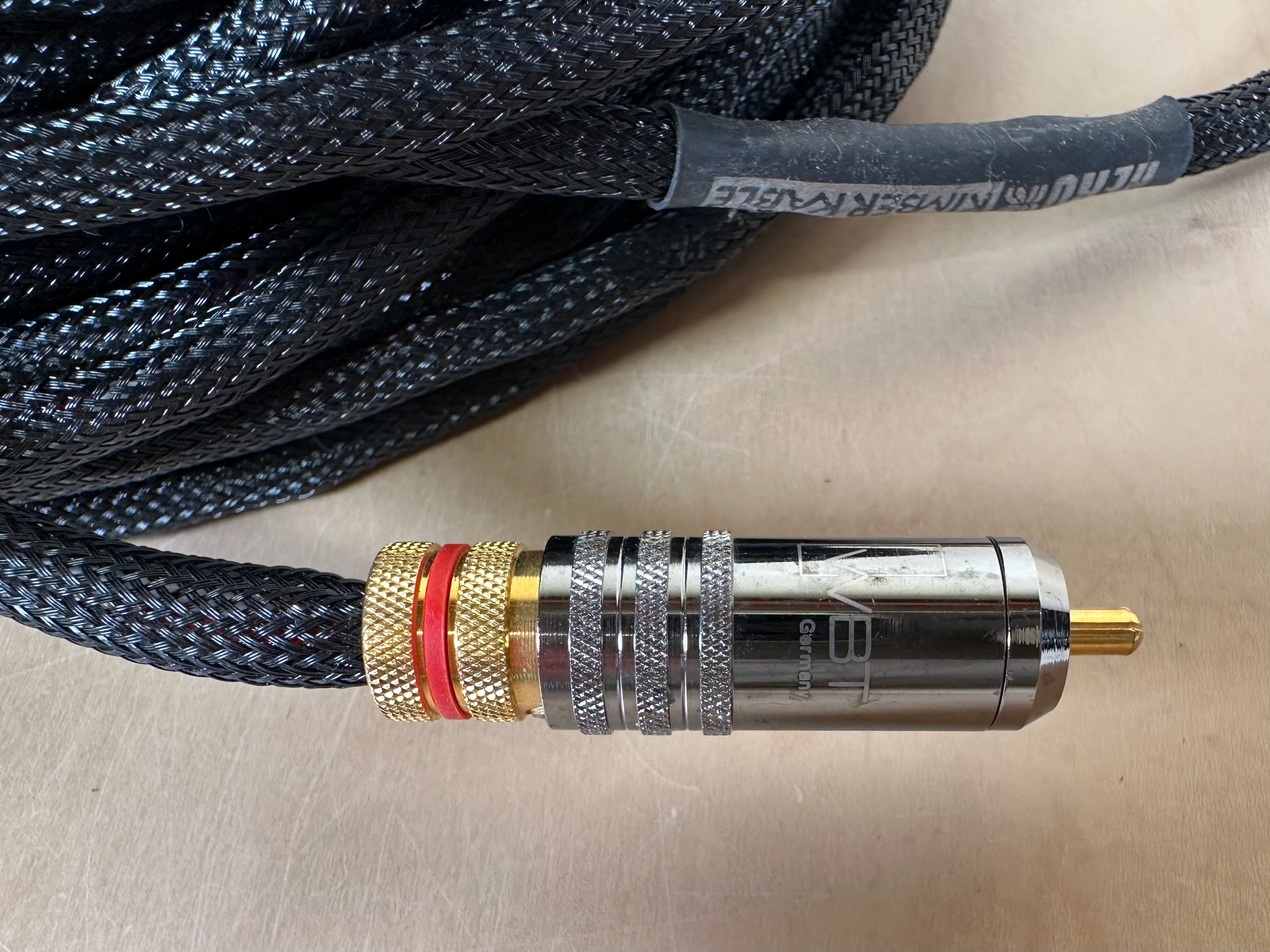 Kimber Kable Hero RCA Interconnects w/WBT-0108 Connectors 8 Meter Pair