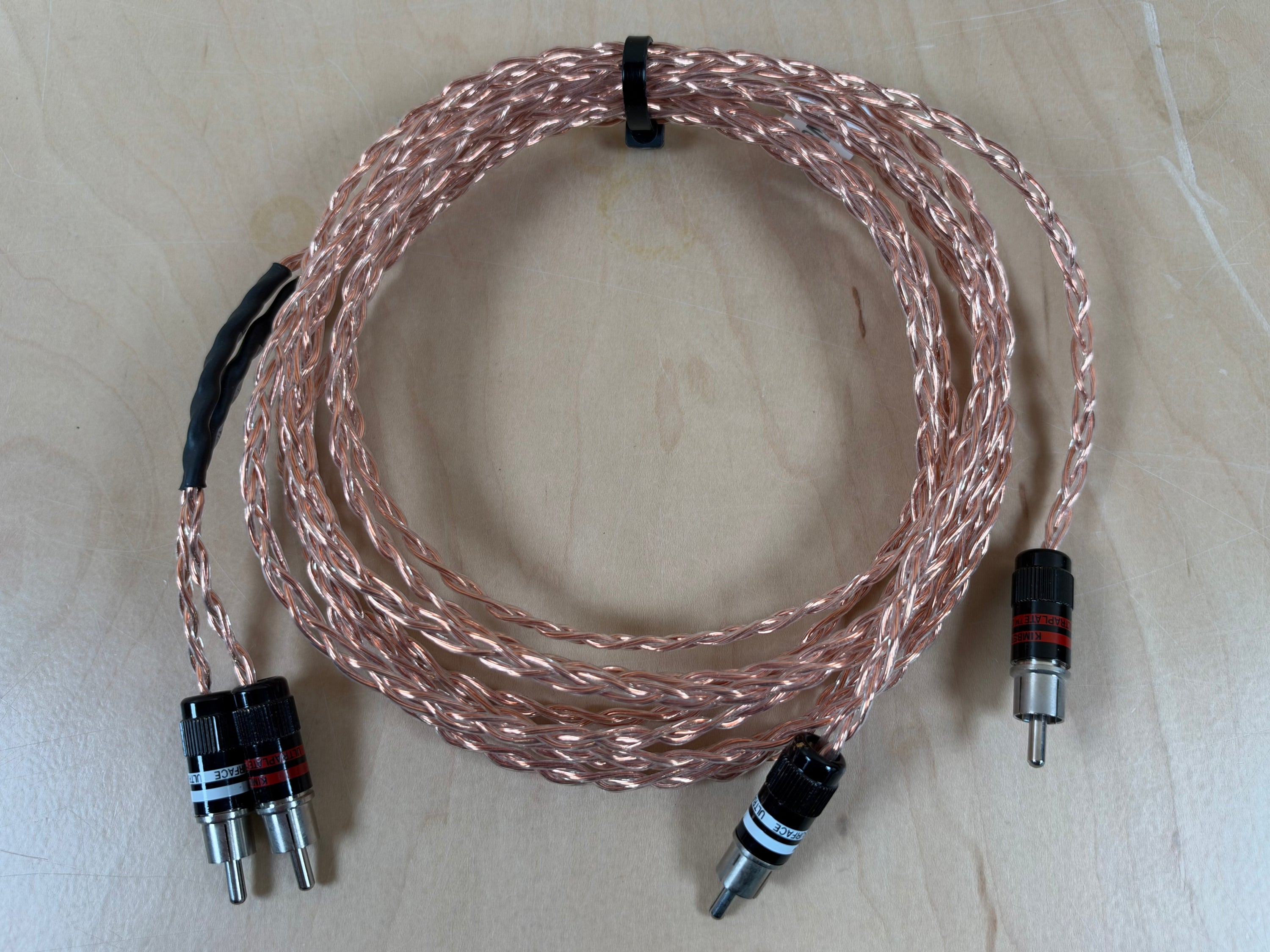 Kimber Kable Timbre RCA Interconnects 2 Meter Pair Ultraplate