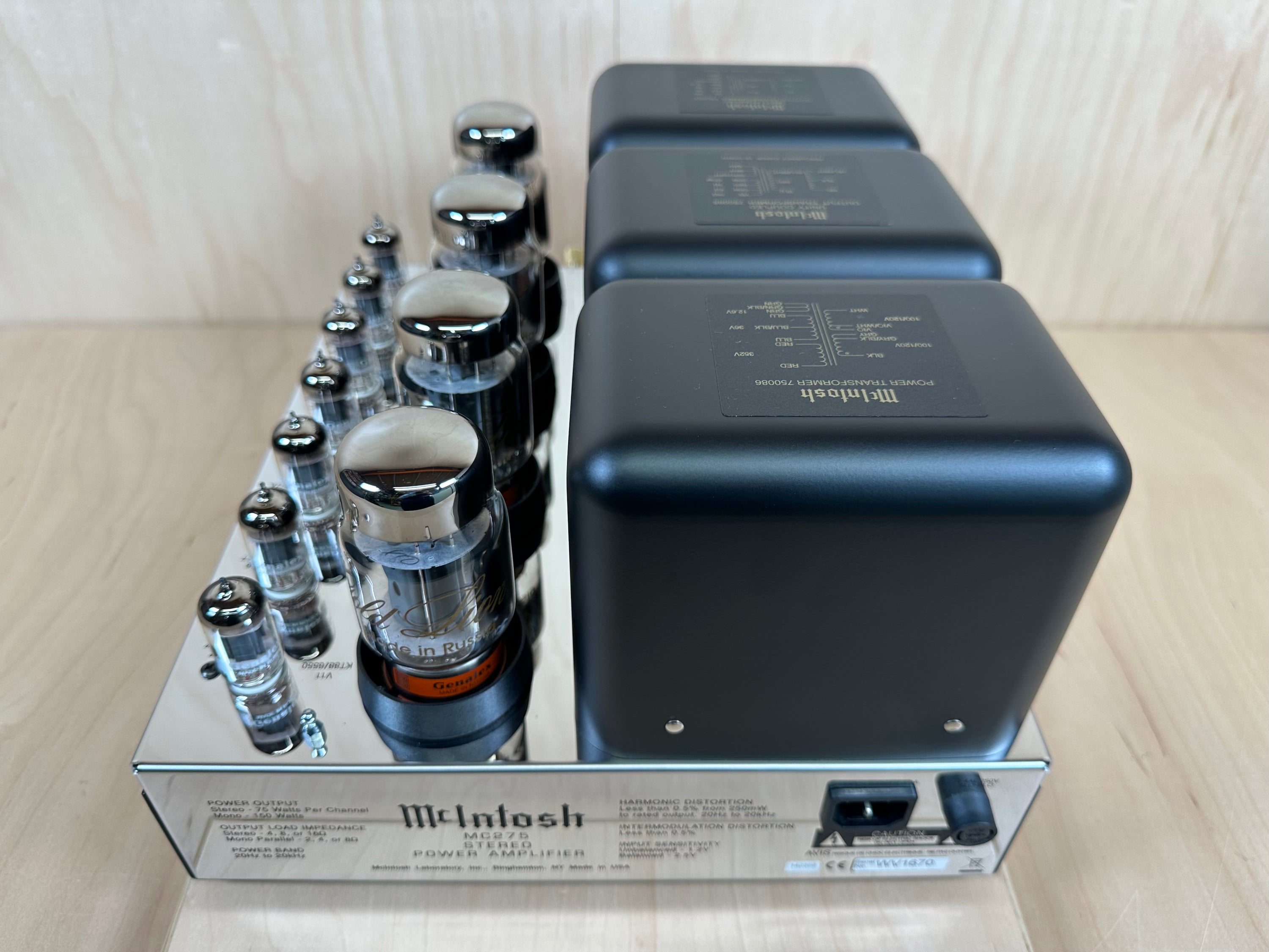 Mcintosh MC275 MKV Tube Amplifier