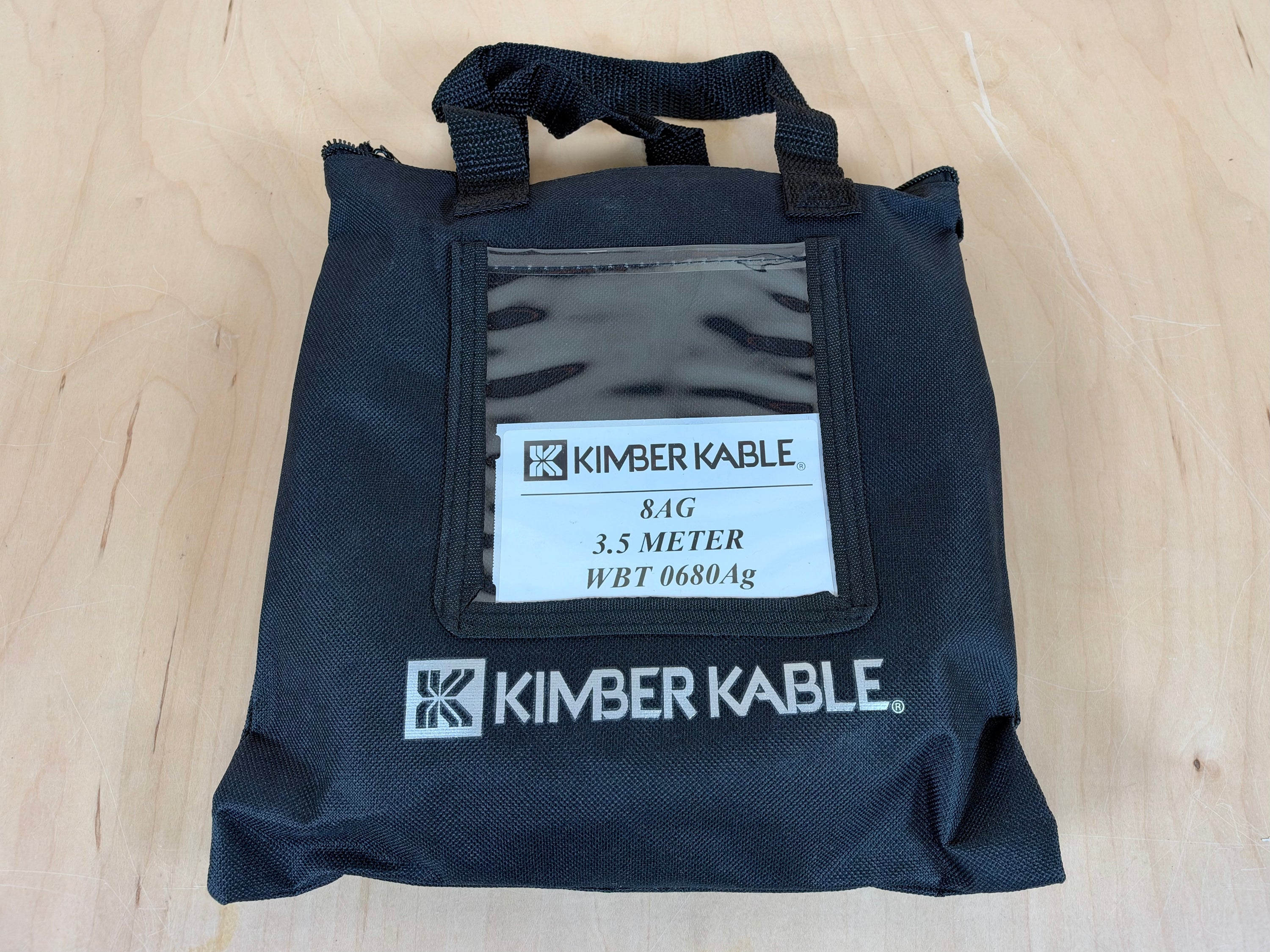 Kimber Kable 8Ag 3.5 Meter Speaker Cables with WBT 0680Ag Silver Spade Connectors