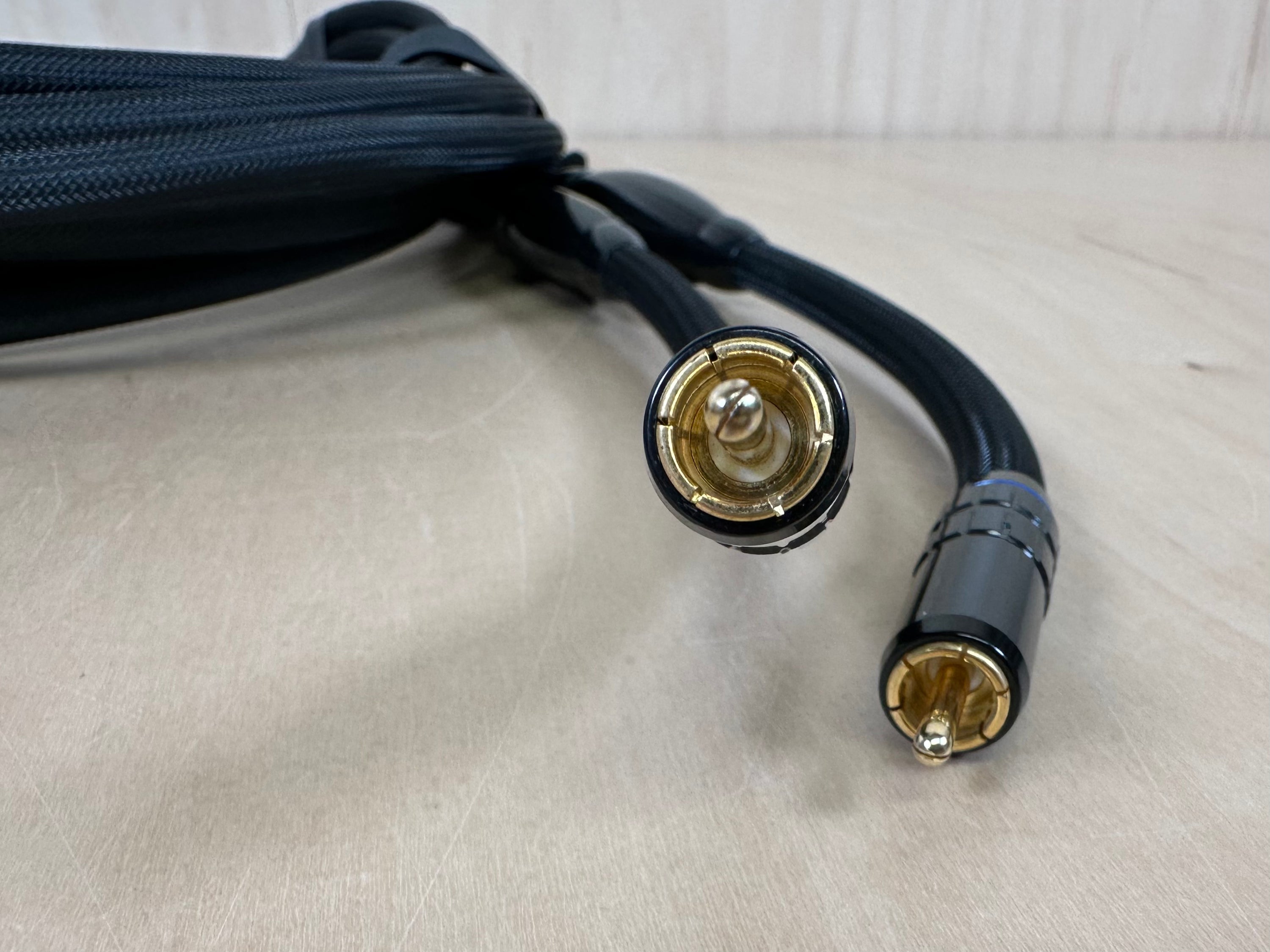 Transparent Audio Naim Musiclink Super MM2 4 Pin Male Din to Dual RCA Cable 15 Feet