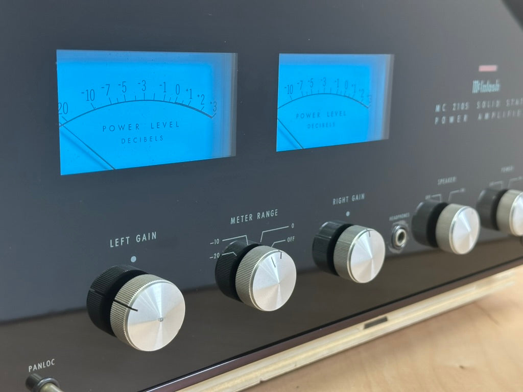 Mcintosh MC2105 Amplifier Serviced w/New Factory Box – Record Mart