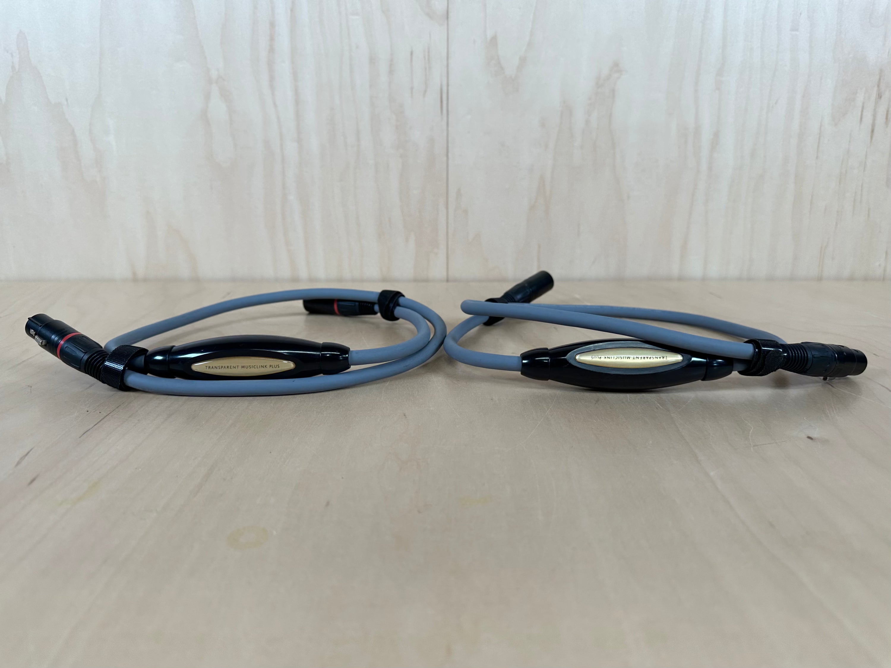 Transparent Musiclink Plus MM2 XLR Cables 1 Meter