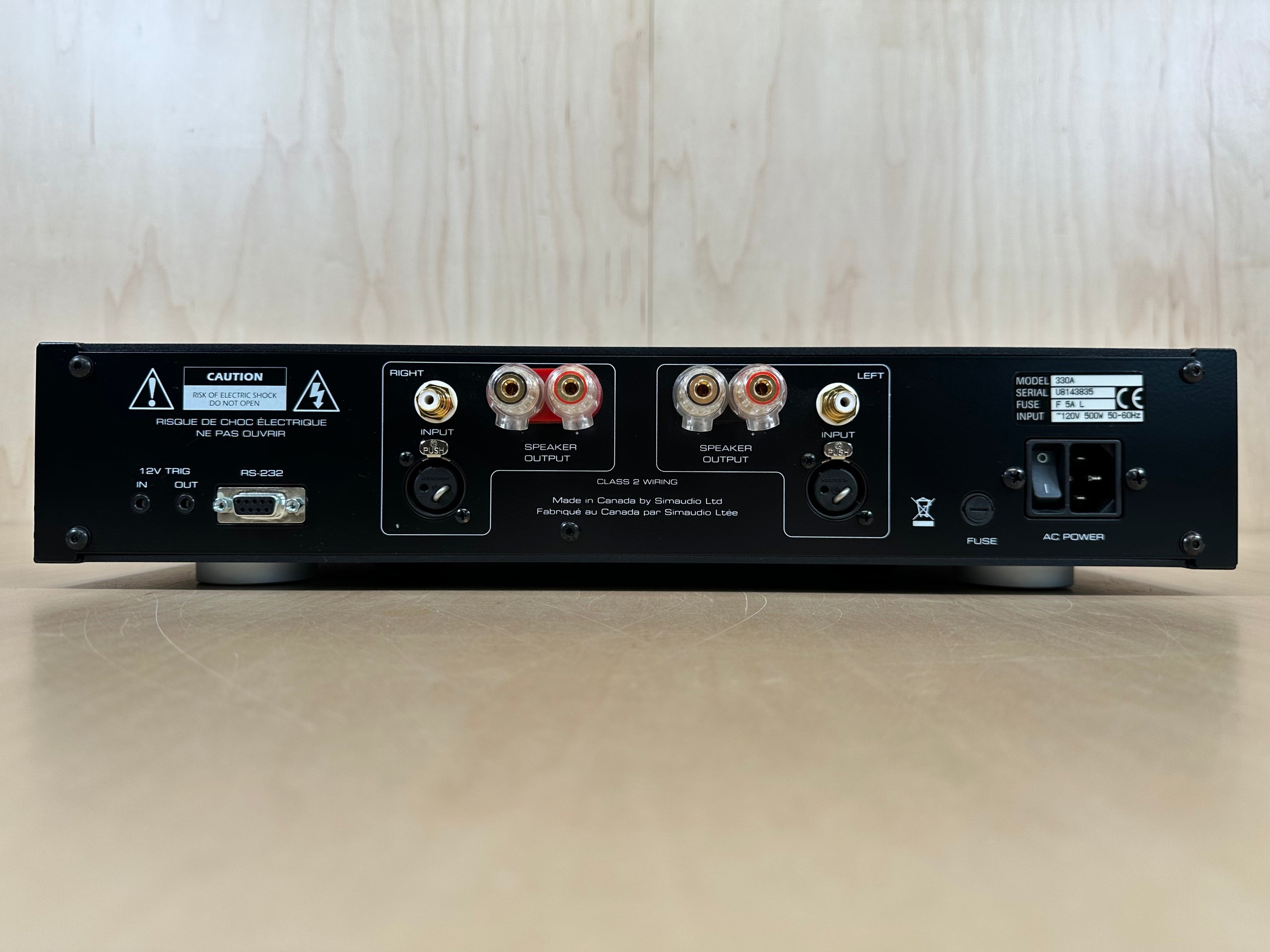 Simaudio Moon 330A Power Amplifier w/Original Box