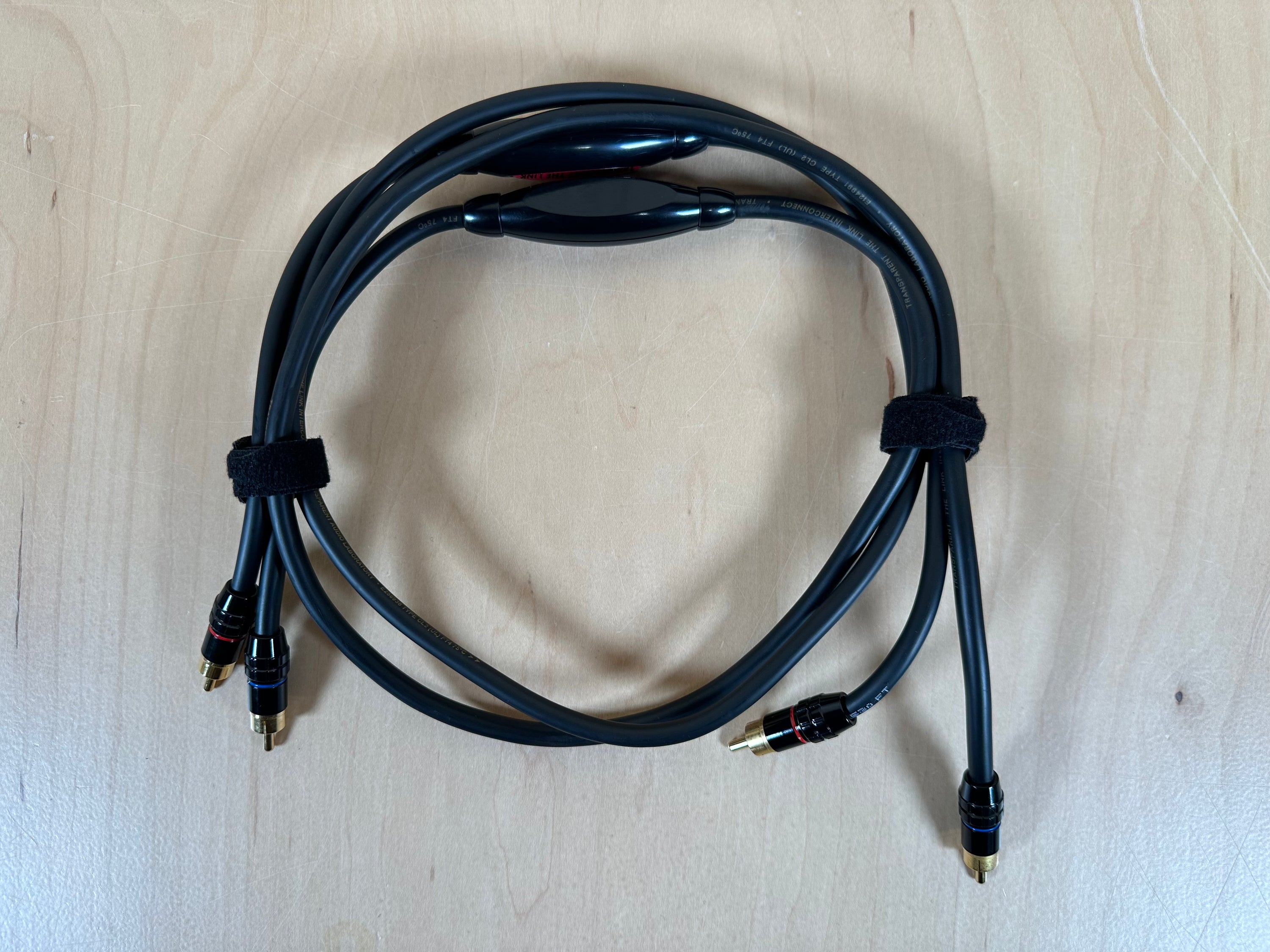 Transparent Audio The Link RCA Interconnect 1 Meter