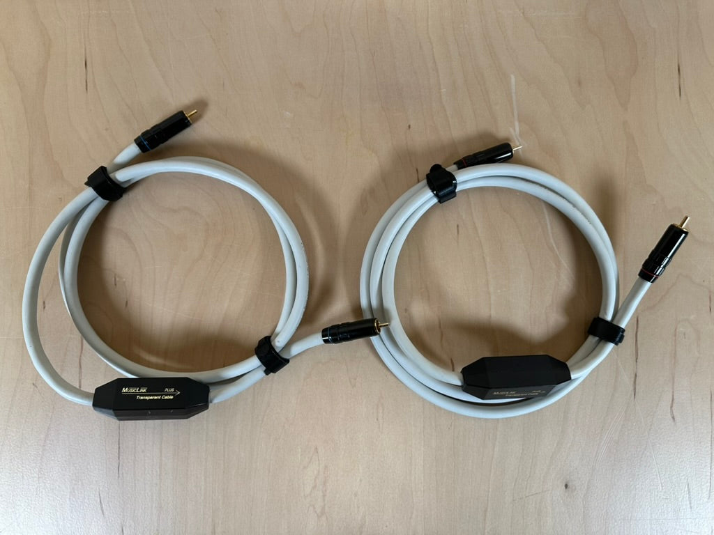 Transparent MusicLink Plus RCA Interconnects 1.5 meters