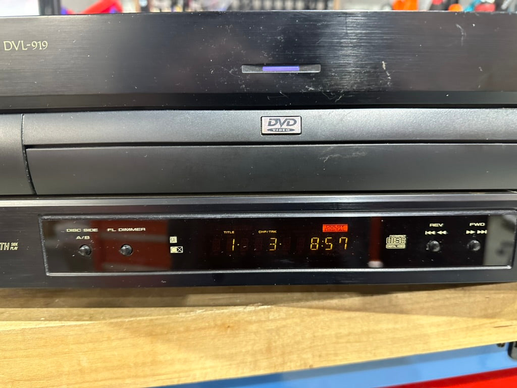 Pioneer DLV-919 DVD/Laserdisc Player – Record Mart HiFi