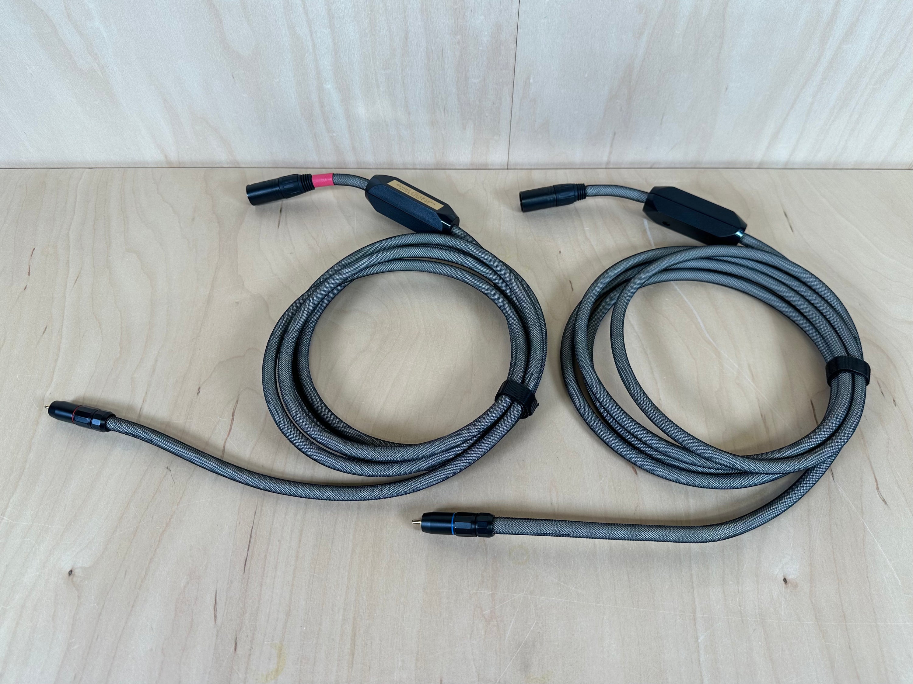 Transparent Audio Reference Phono 3 meter RCA to XLR pair