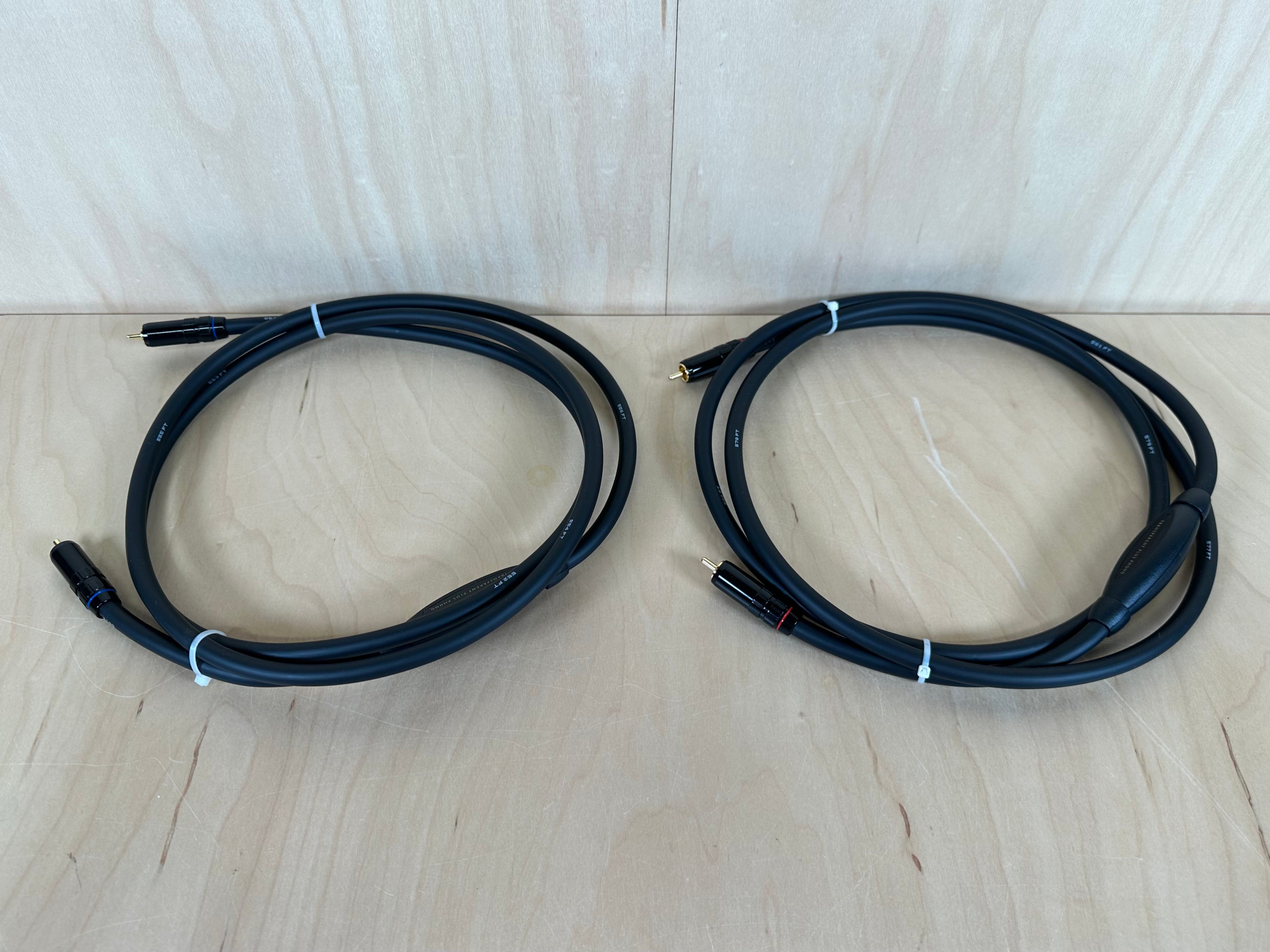Transparent Audio Musiclink Plus Phono Gen 5 Interconnects 2 Meters RCA