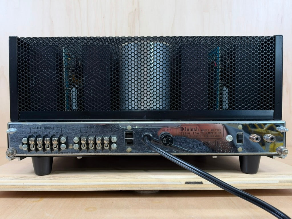 Mcintosh MC2105 Solid State Power Amplifier Serviced w/New Factory Box