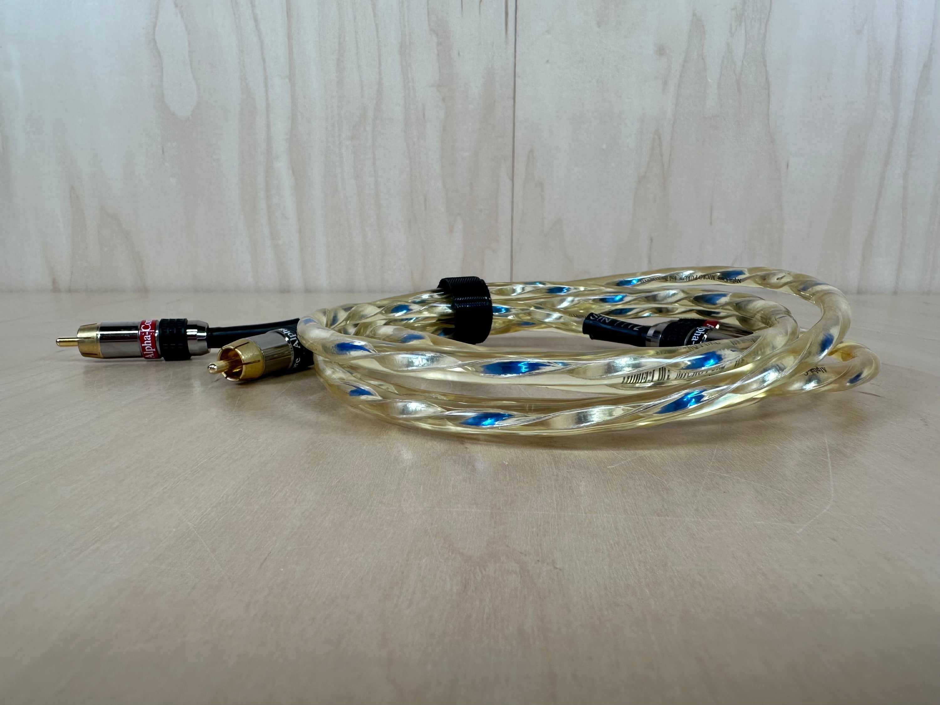 Alpha Core Micro Purl Foil RCA Interconnects 1 Meter