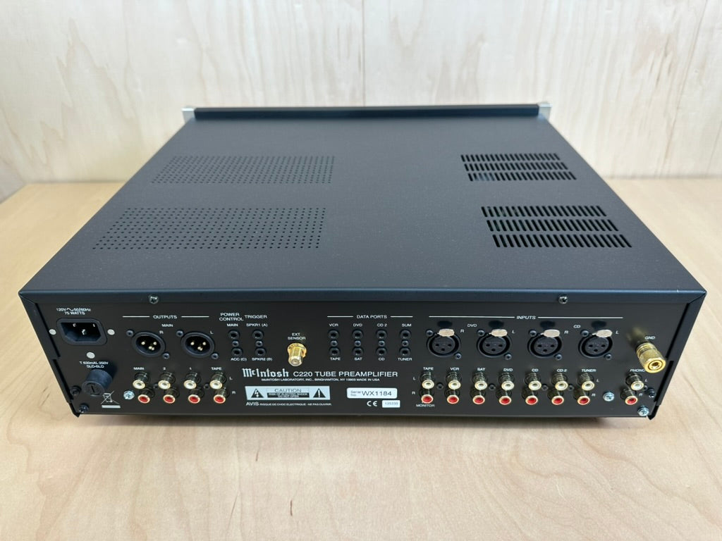 Mcintosh C220 Tube Preamp w/Phono in New Factory Box