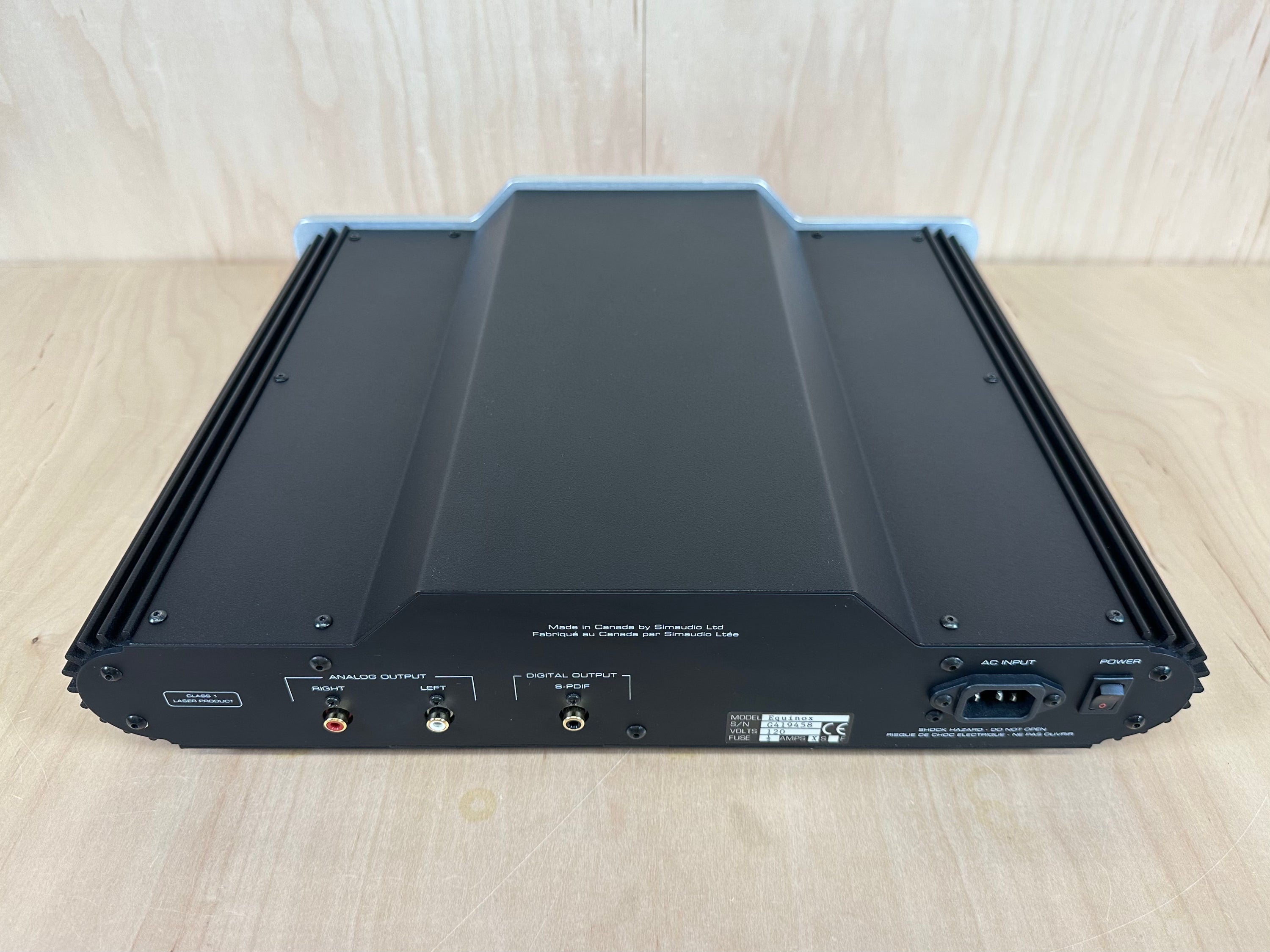 Simaudio Moon Equinox CD Player w/Remote and Factory Box