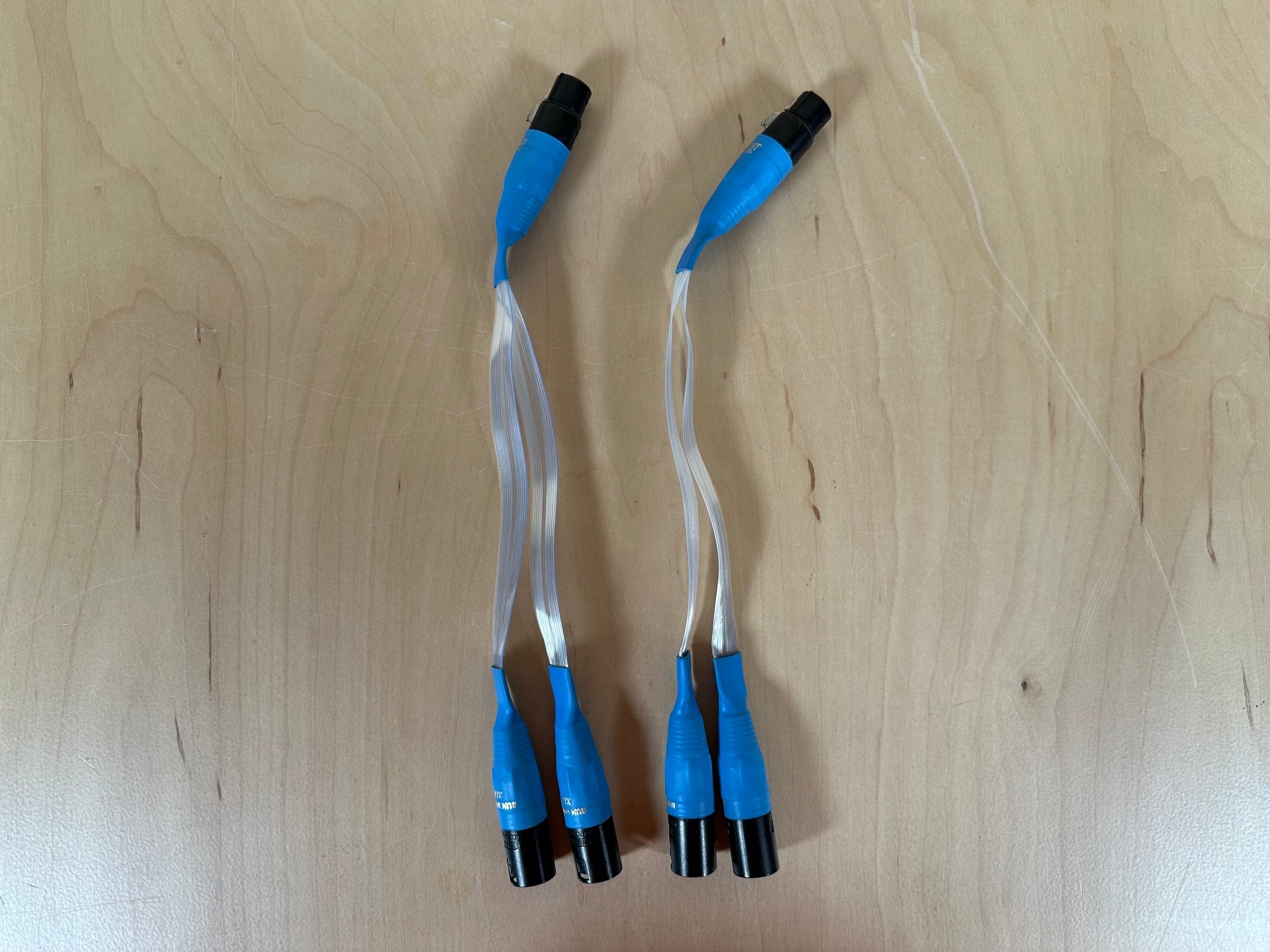 Nordost Blue Heaven Flatline XLR Y Splitters Interconnects (pair)