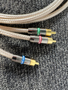 Straight Wire Silverlink II Video Digital Cables RCA-BNC 1Meter