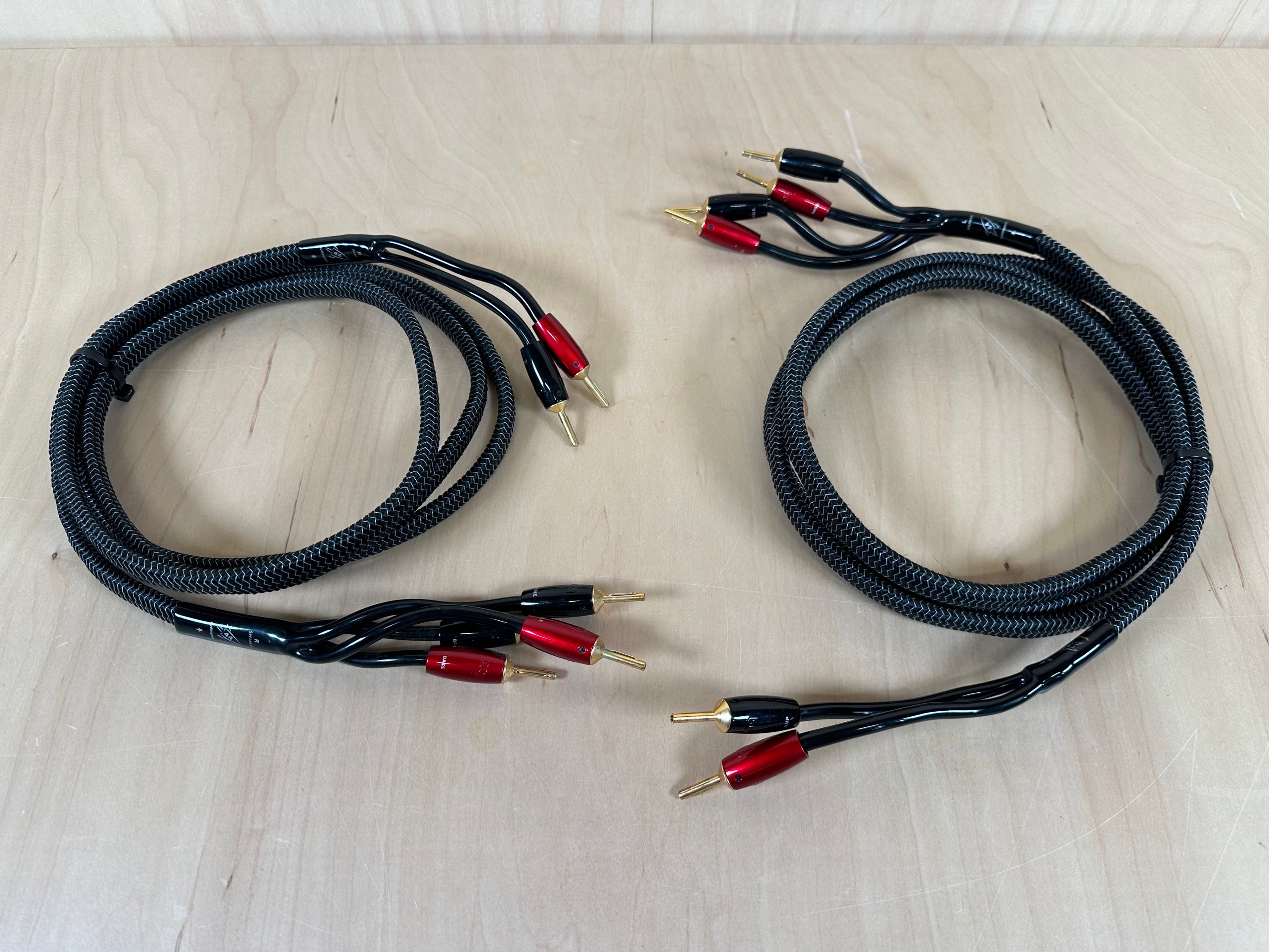AudioQuest Rocket 44 Bi-Wire 8' Speaker Cables
