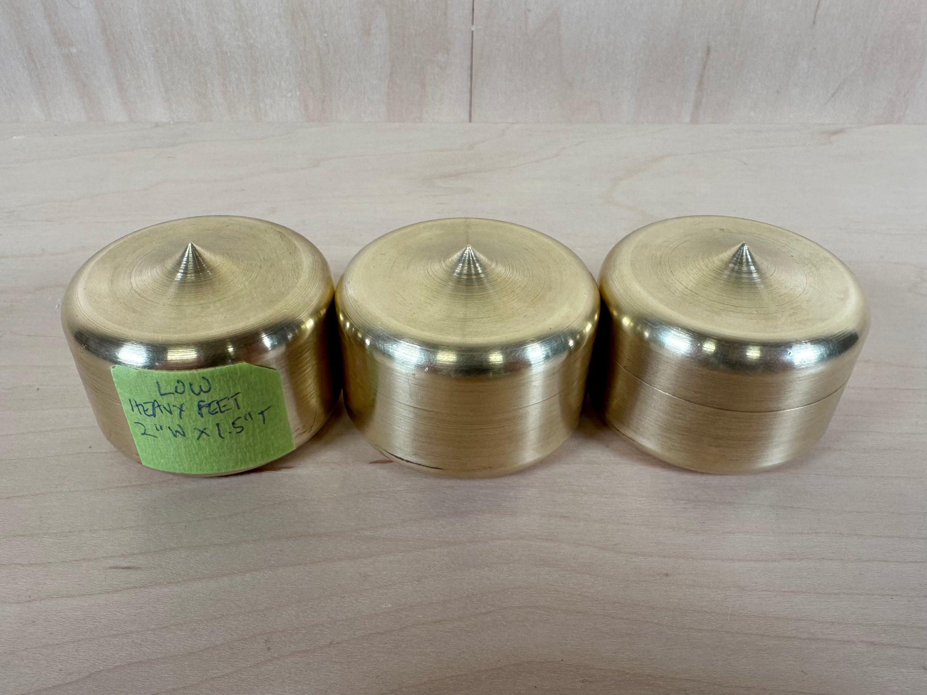 Mapleshade Audio Low Heavy Feet Early version Set of Three