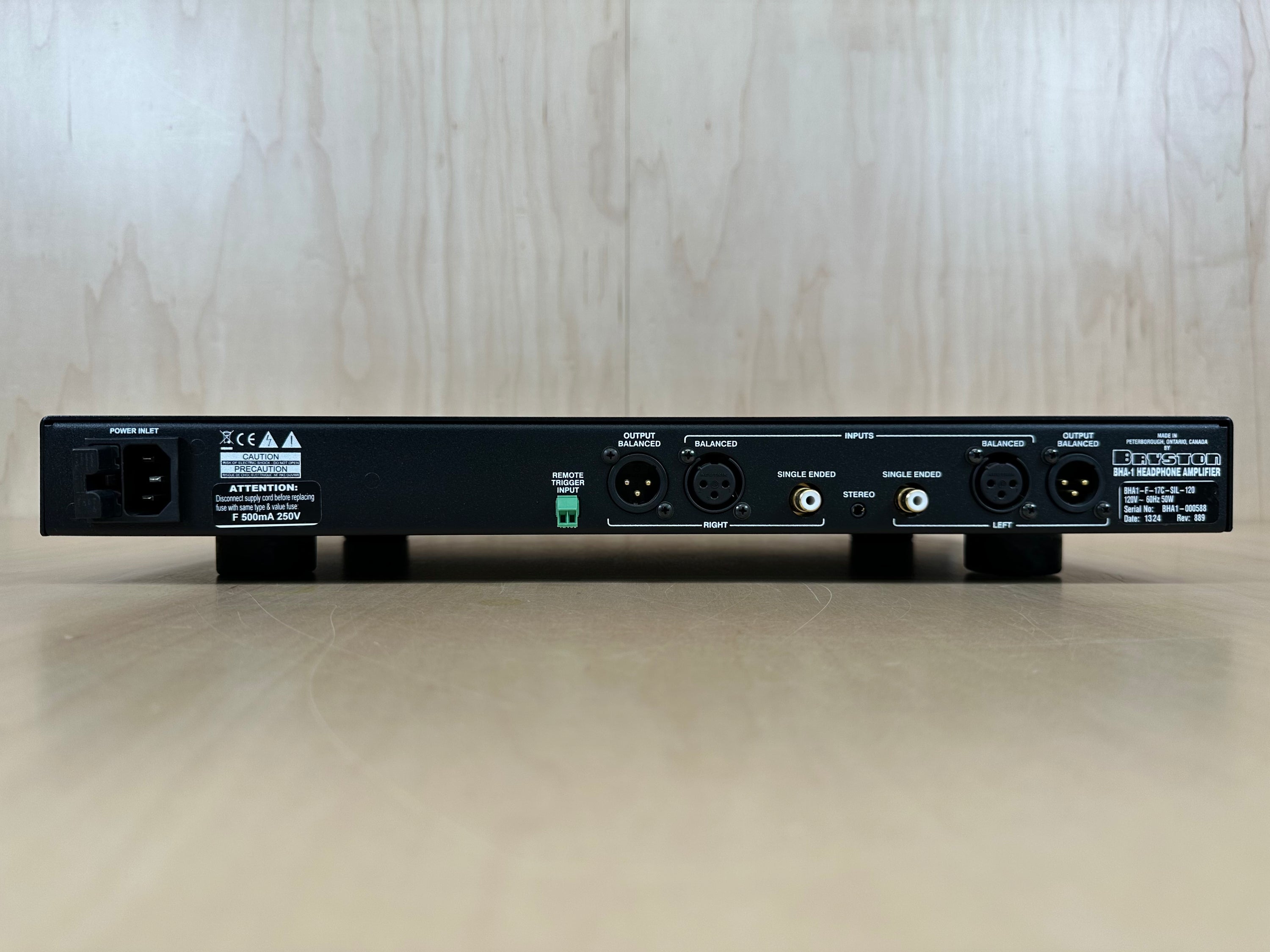 Bryston BHA-1 Balanced Headphone Amplifier