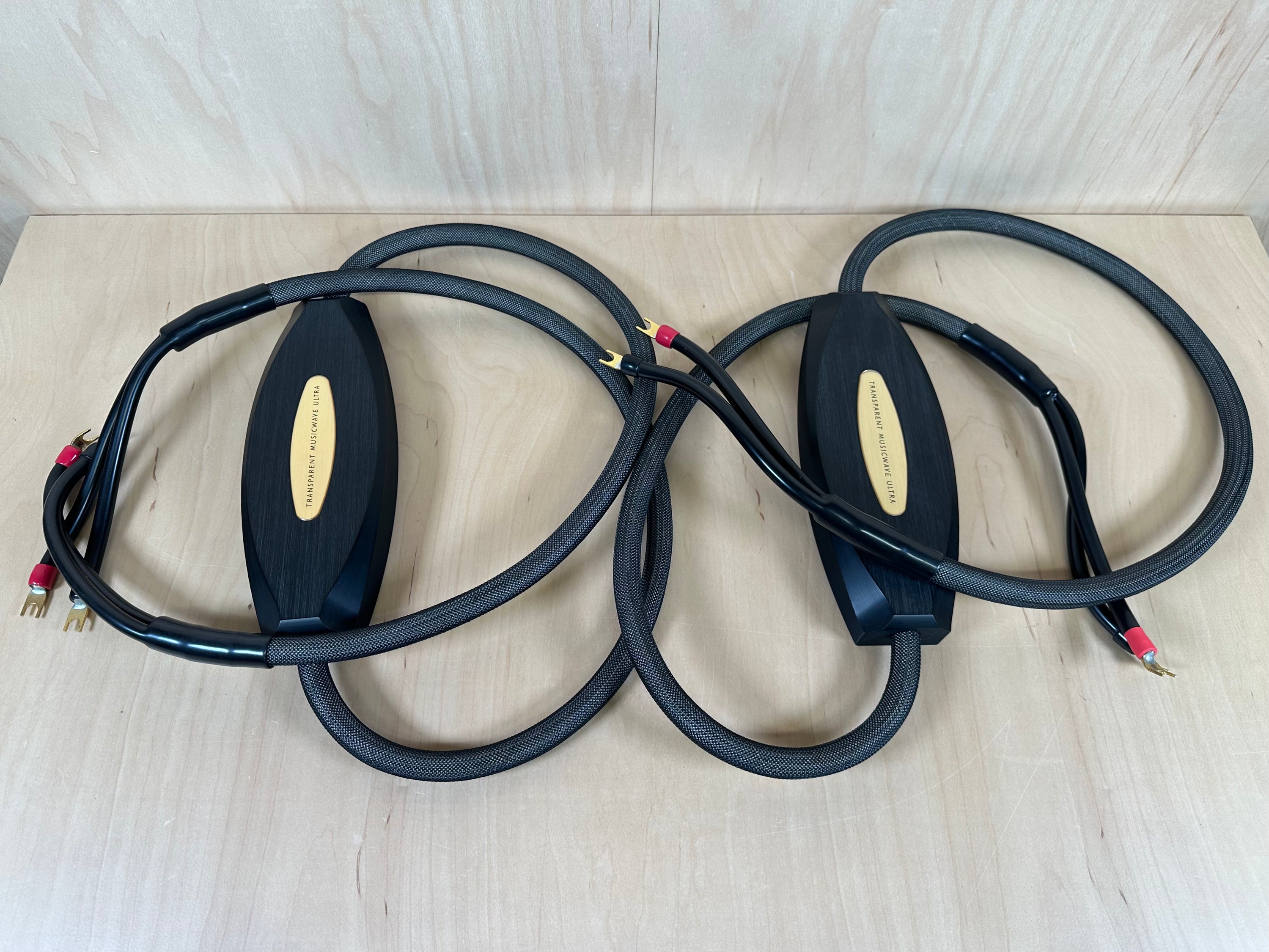 Transparent Audio Musicwave Ultra MM2 Speaker Cables 8 Feet