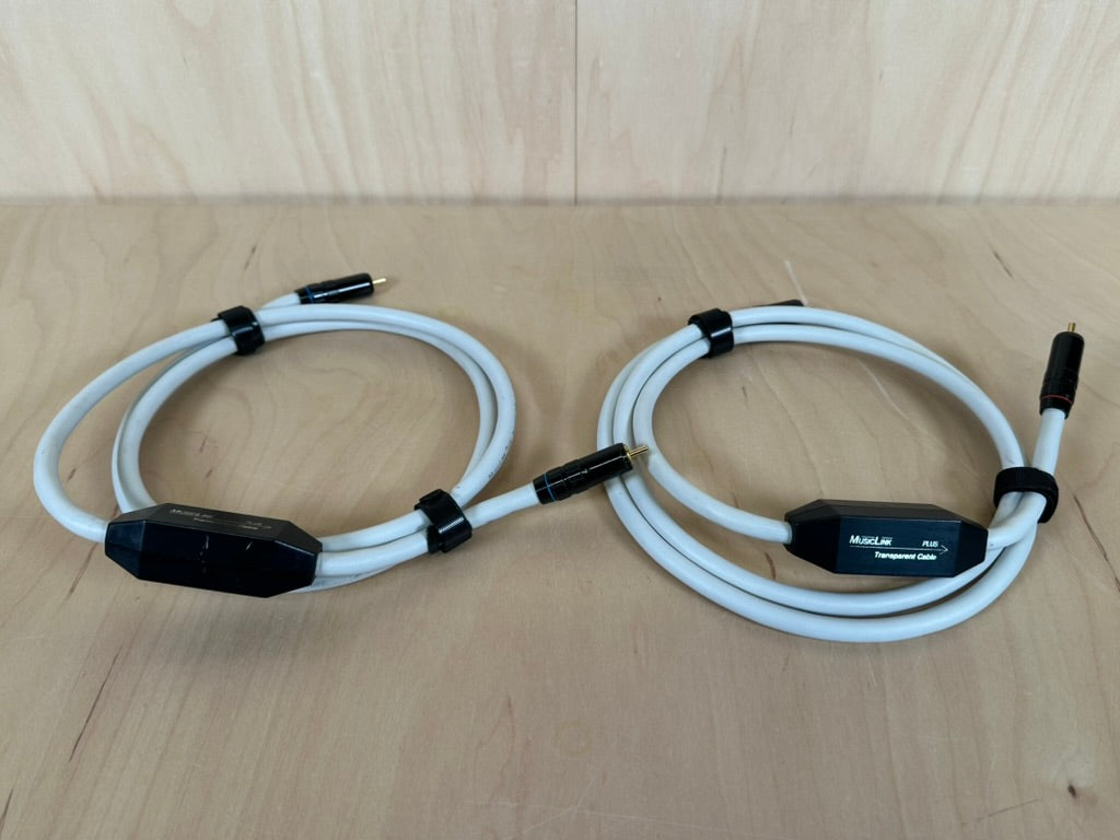 Transparent MusicLink Plus RCA Interconnects 1.5 meters