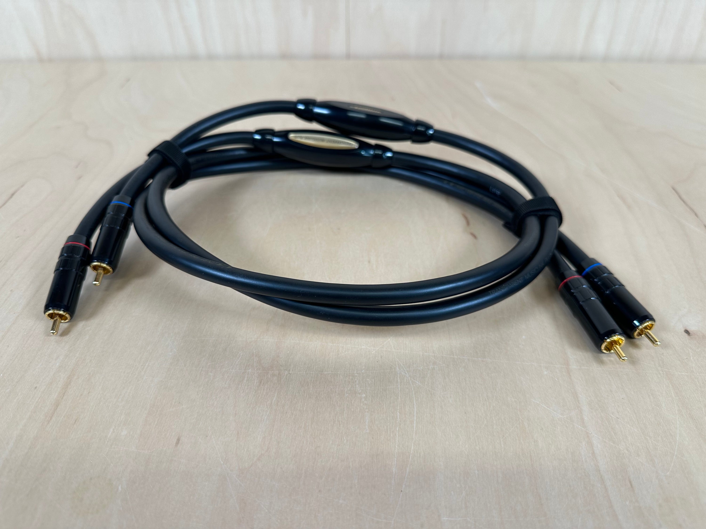 Transparent Audio Musiclink Plus MM2 RCA Interconnects 1 Meter