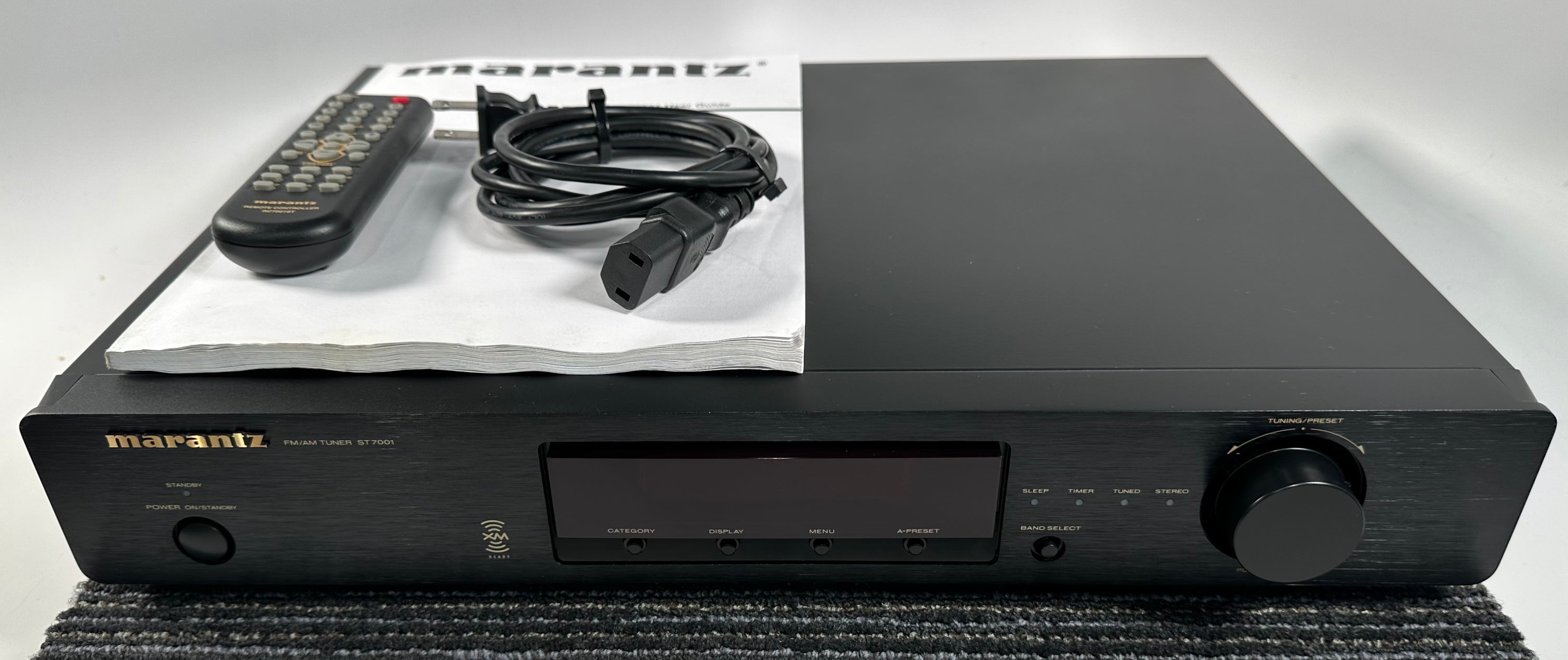 Marantz ST7001 XM ready AM/FM Tuner w/Remote – Record Mart HiFi Marantz ST7001 XM ready AM/FM Tuner w/Remote – Record Mart HiFi